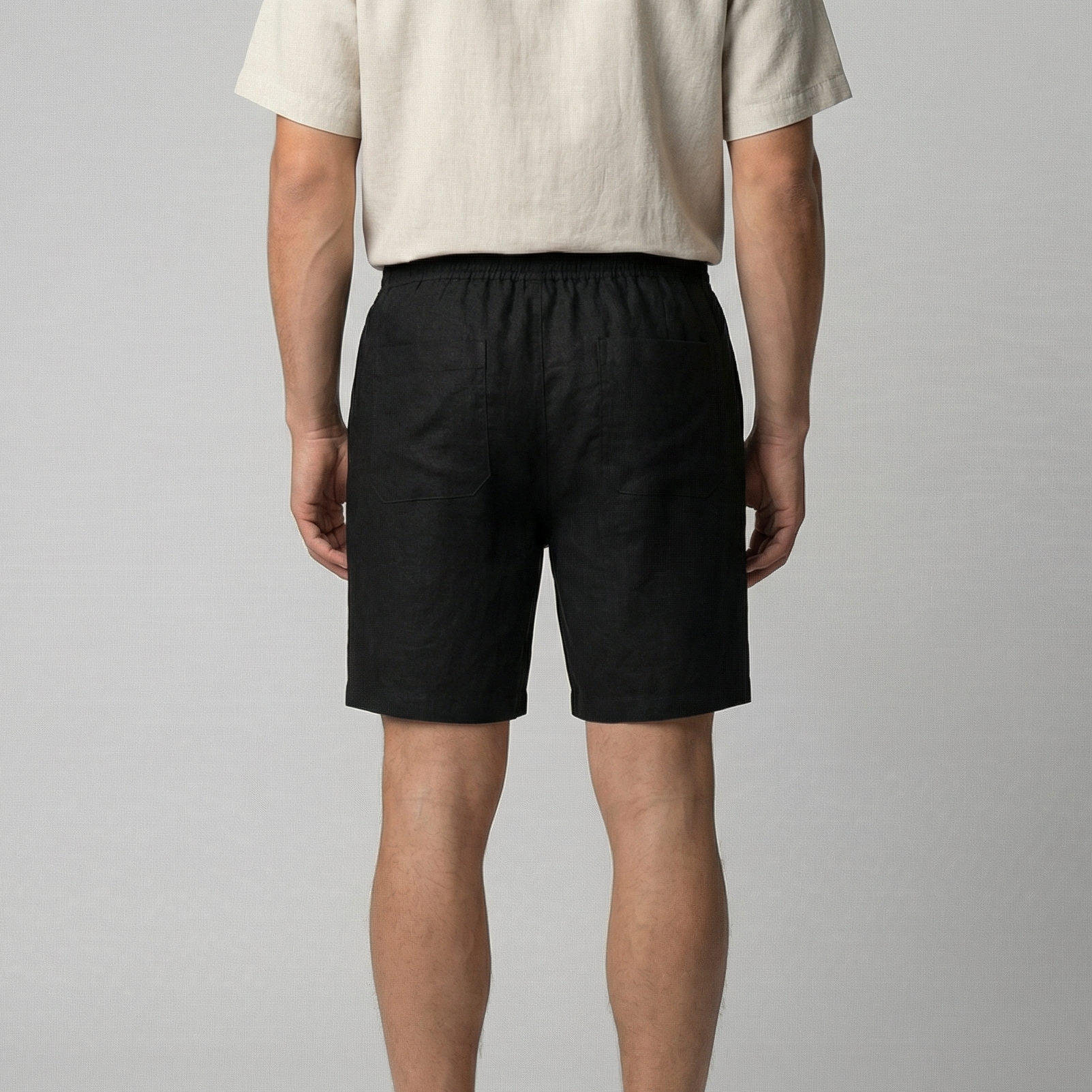 Linen Summer Shorts for Men - Lightweight Casual Wear for Warm Weather