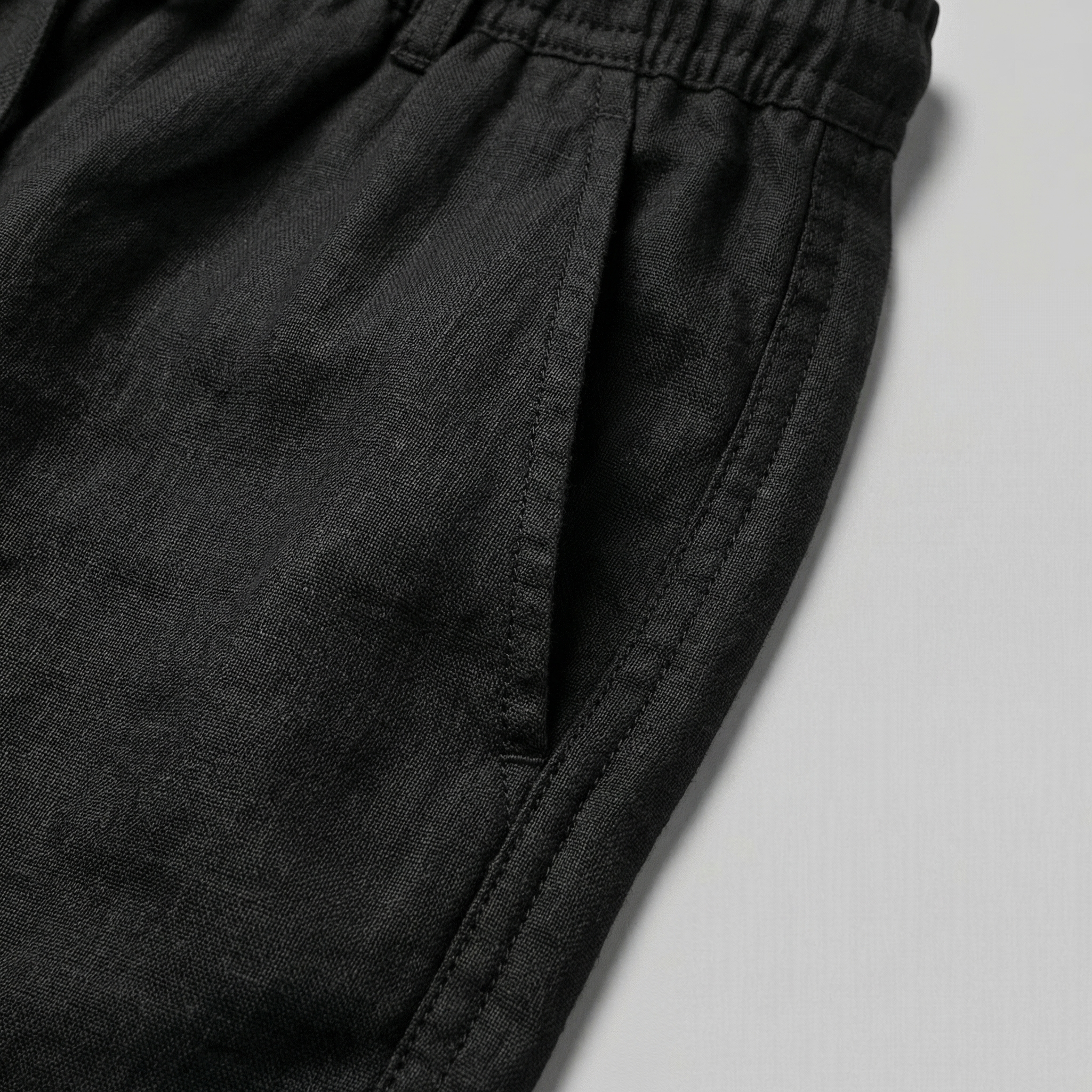 Linen Summer Shorts for Men - Lightweight Casual Wear for Warm Weather