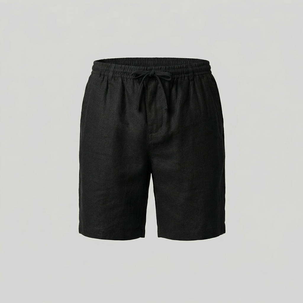 Linen Summer Shorts for Men - Lightweight Casual Wear for Warm Weather