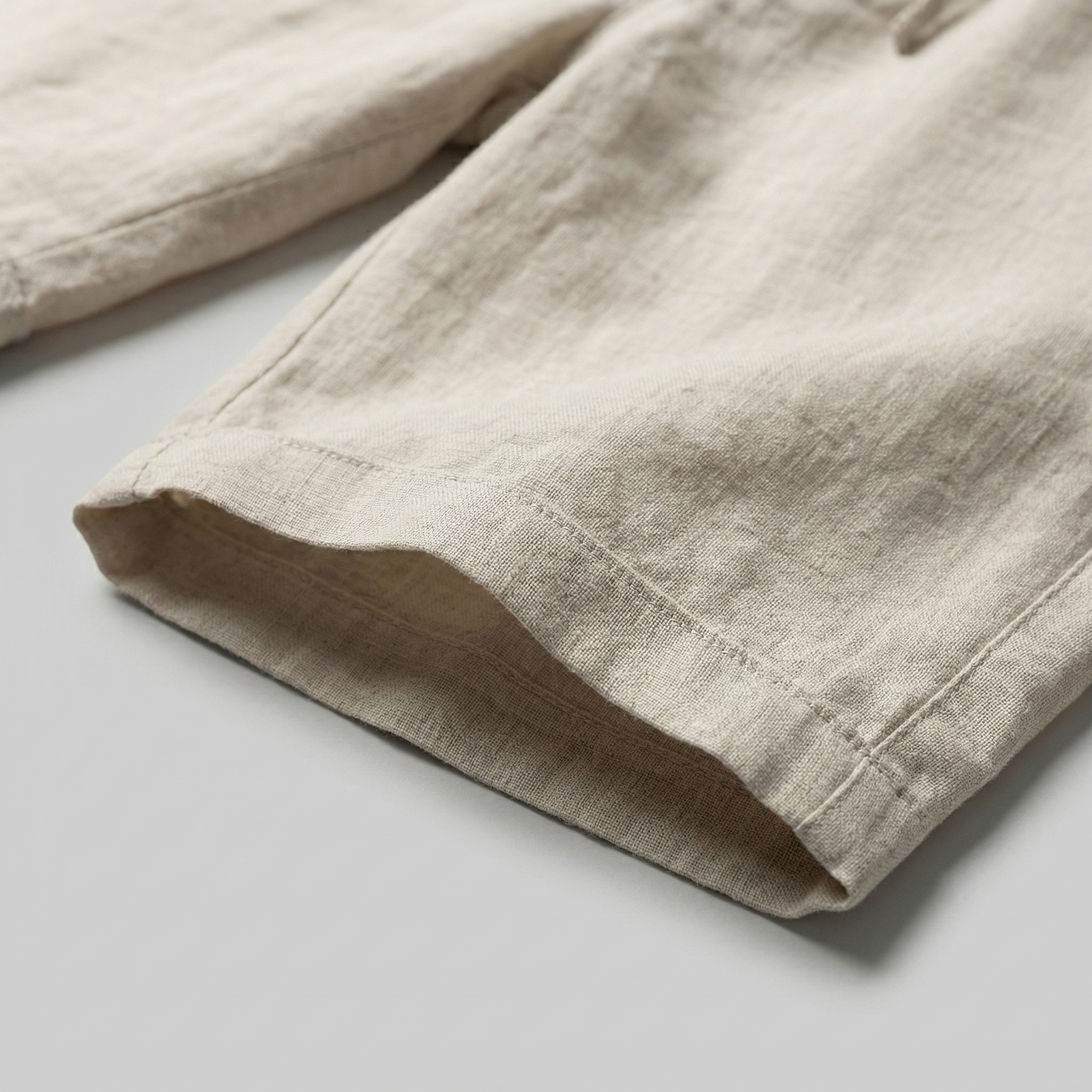 Linen Summer Shorts for Men - Lightweight Casual Wear for Warm Weather
