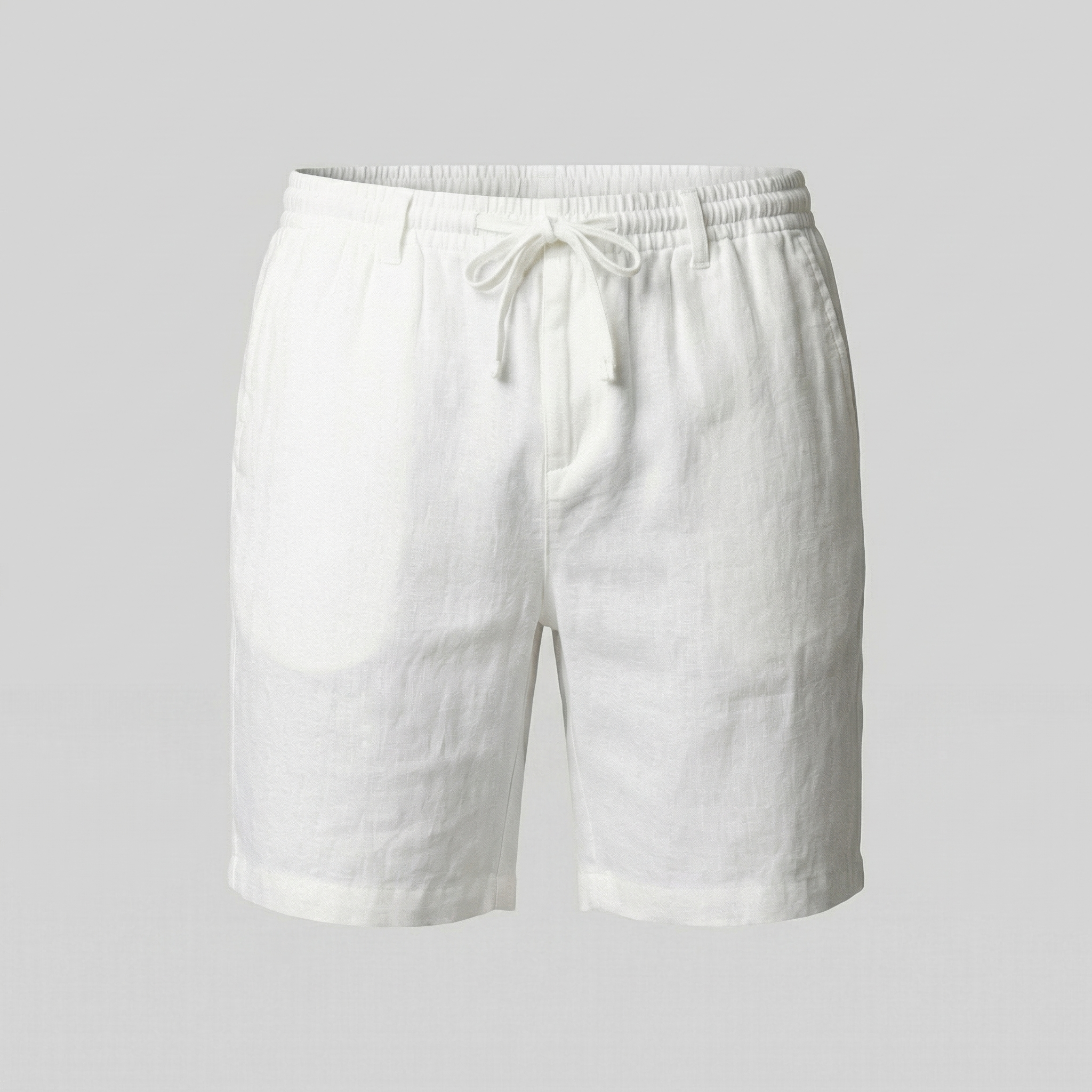Linen Summer Shorts for Men - Lightweight Casual Wear for Warm Weather