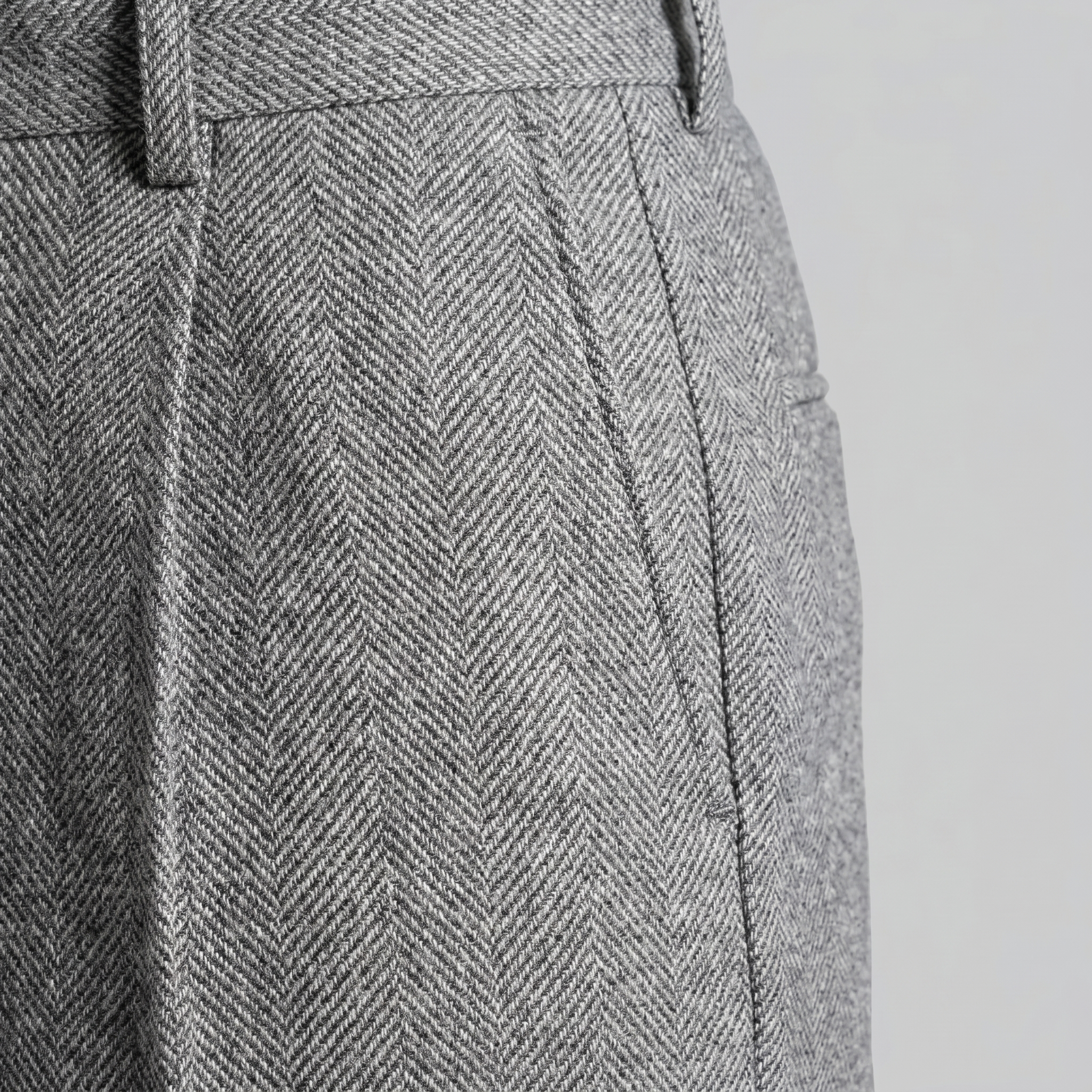 Men's Ankle-Length Trousers - Tailored Fit - Comfortable Casual Wear