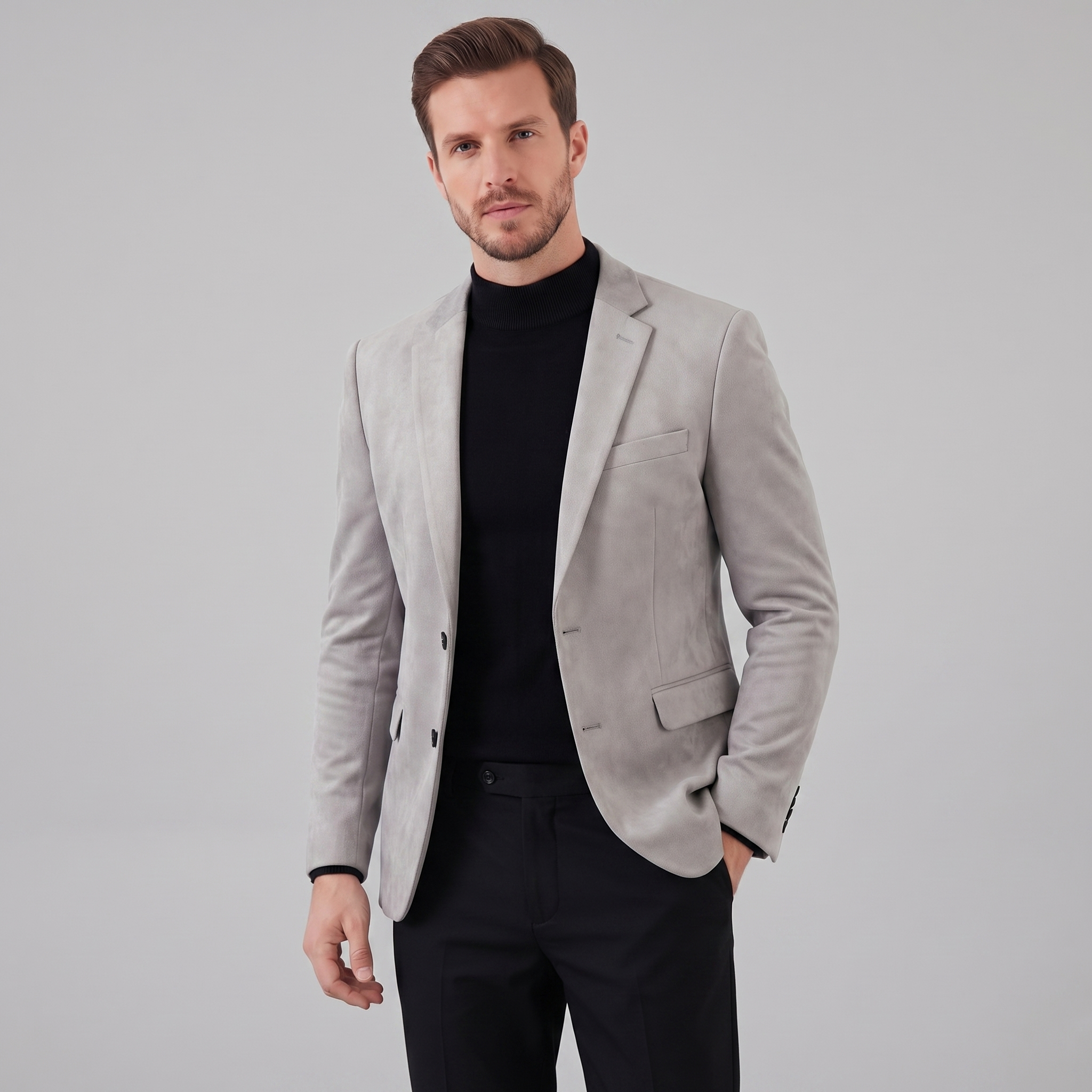 Men's Blazer Jacket - Stylish Tailored Design for Formal and Casual Wear