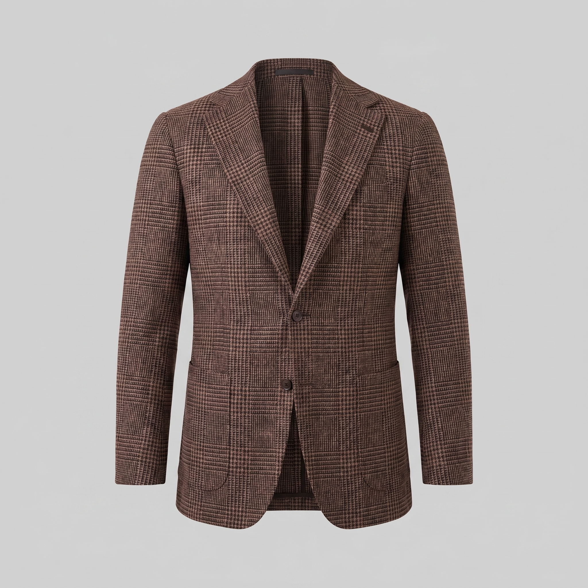 Men's Casual Check Blazer Jacket - Lightweight Sport Coat for Everyday Wear