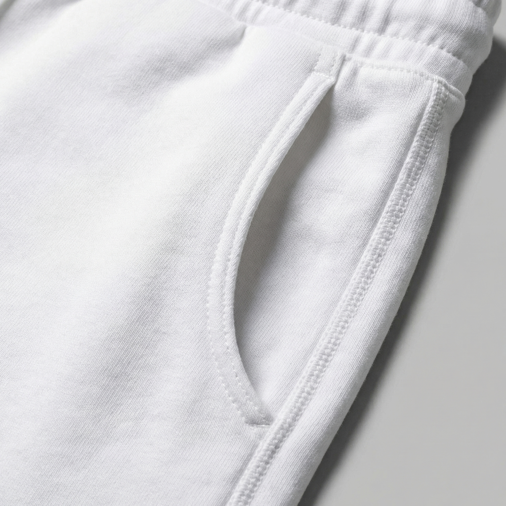 Men's Casual Drawstring Shorts - Lightweight Cotton Blend for Everyday Wear