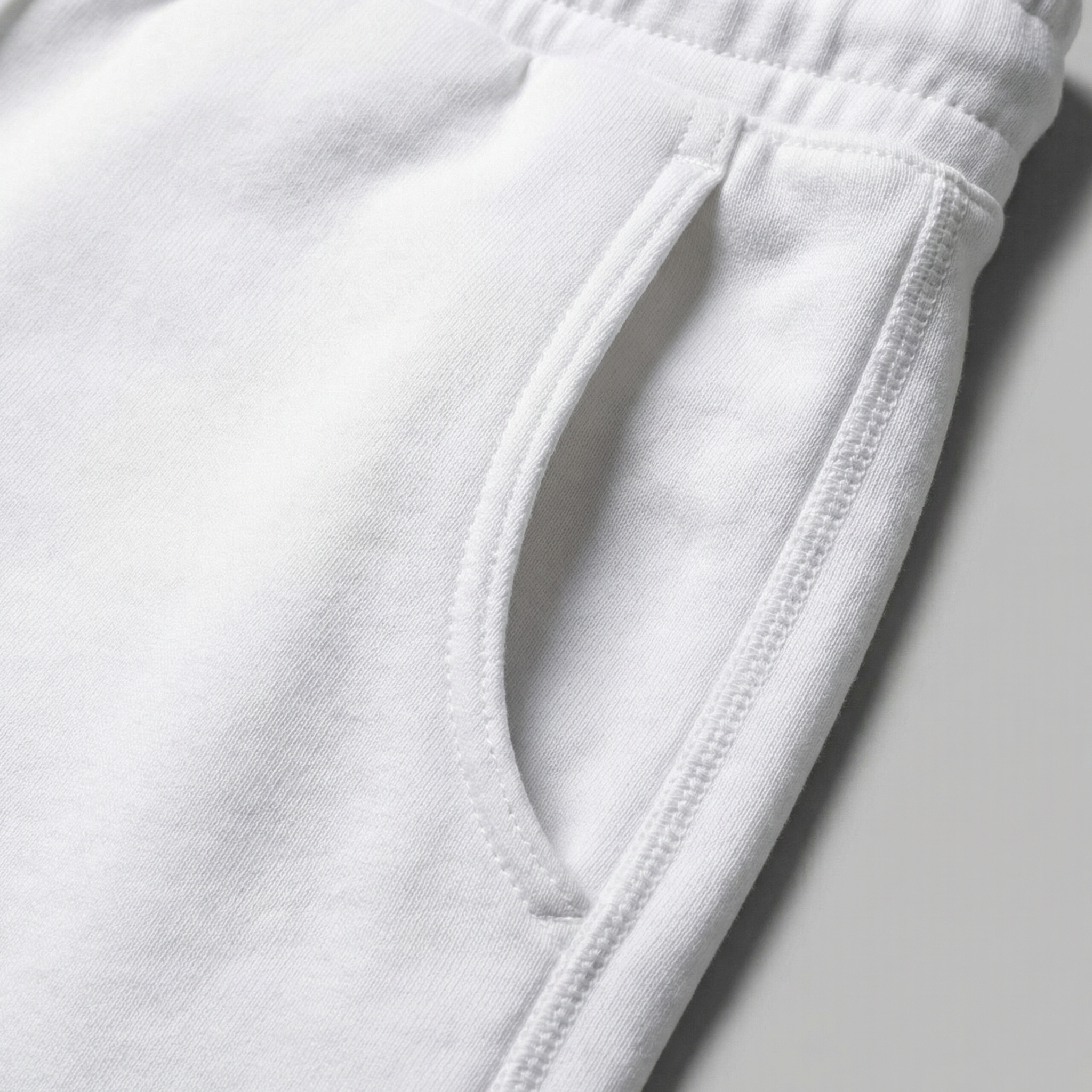 Men's Casual Drawstring Shorts - Lightweight Cotton Blend for Everyday Wear