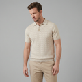 Men's Casual Polo Shirt - Short-Sleeved Cotton Blend for Everyday Wear