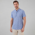 Men's Casual Stripe Shirt - Lightweight Cotton for Everyday Wear