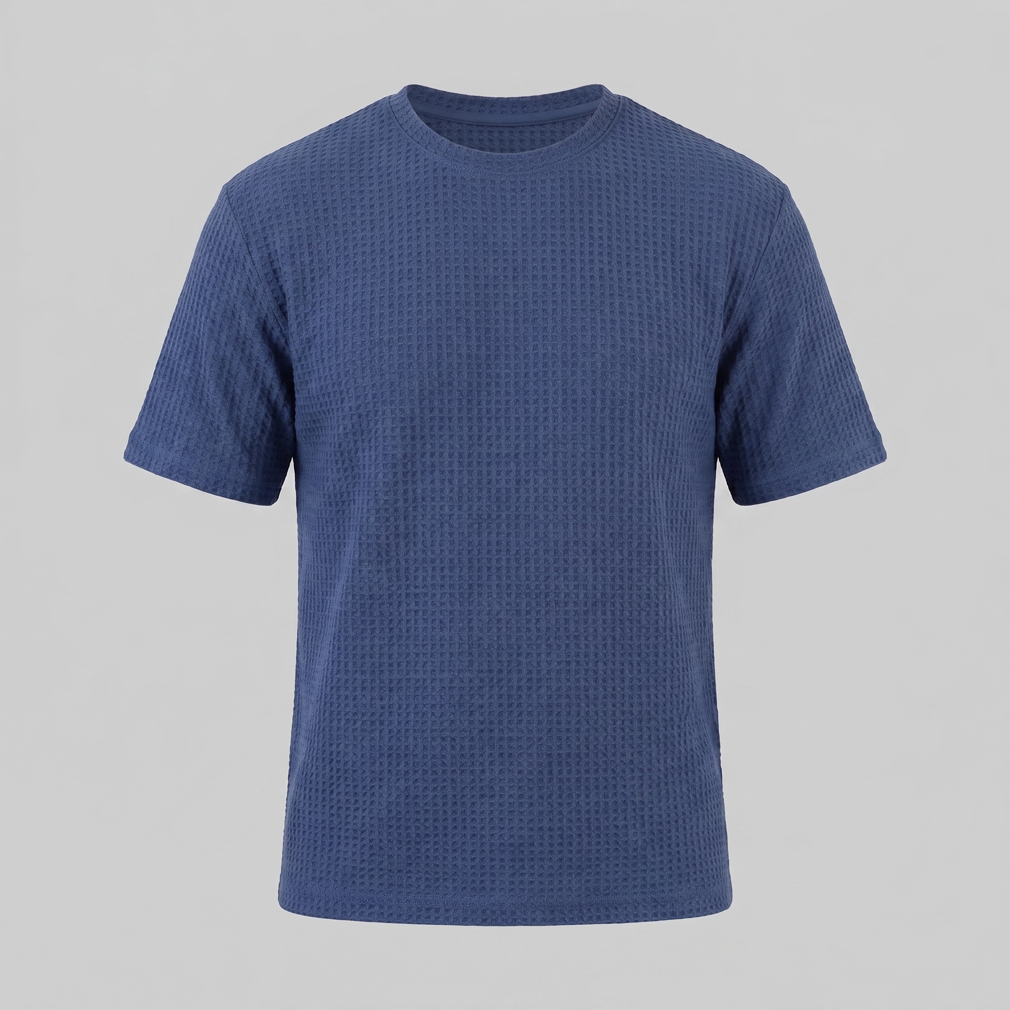 Men's Casual Structured Cotton T-Shirt for Summer Wear