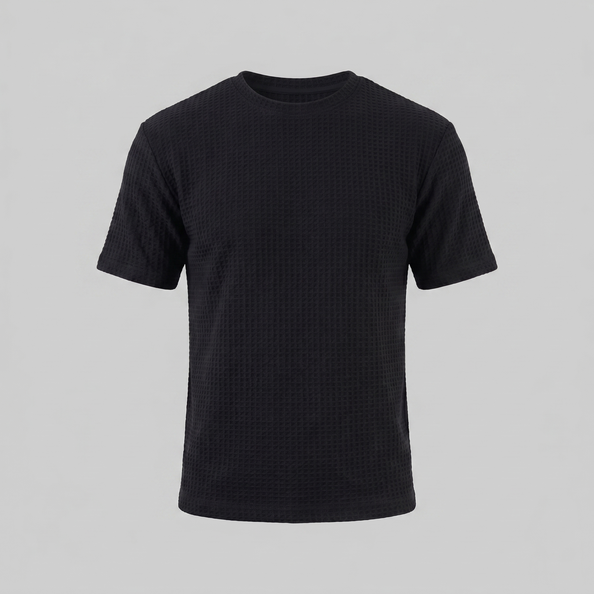 Men's Casual Structured Cotton T-Shirt for Summer Wear