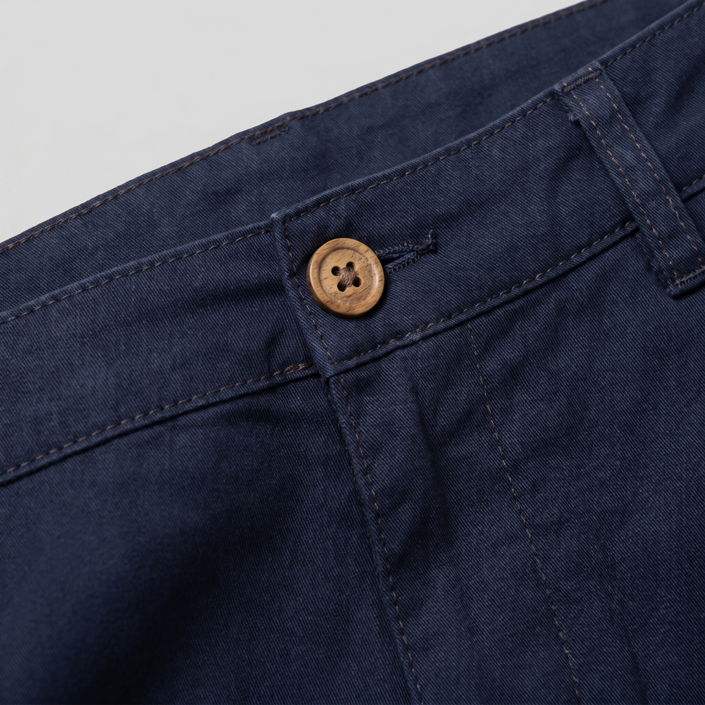 Men's Chino Shorts - Classic Fit, Cotton Fabric for Casual Wear