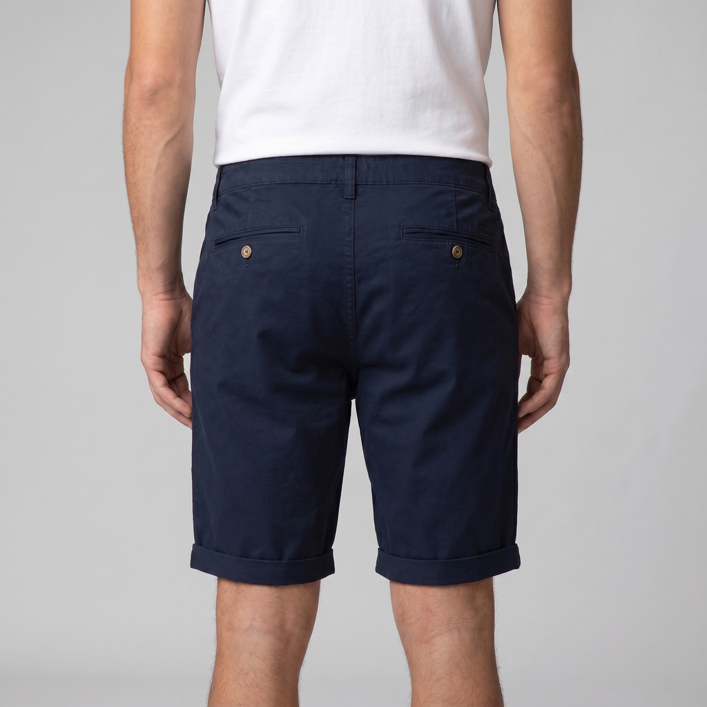 Men's Chino Shorts - Classic Fit, Cotton Fabric for Casual Wear