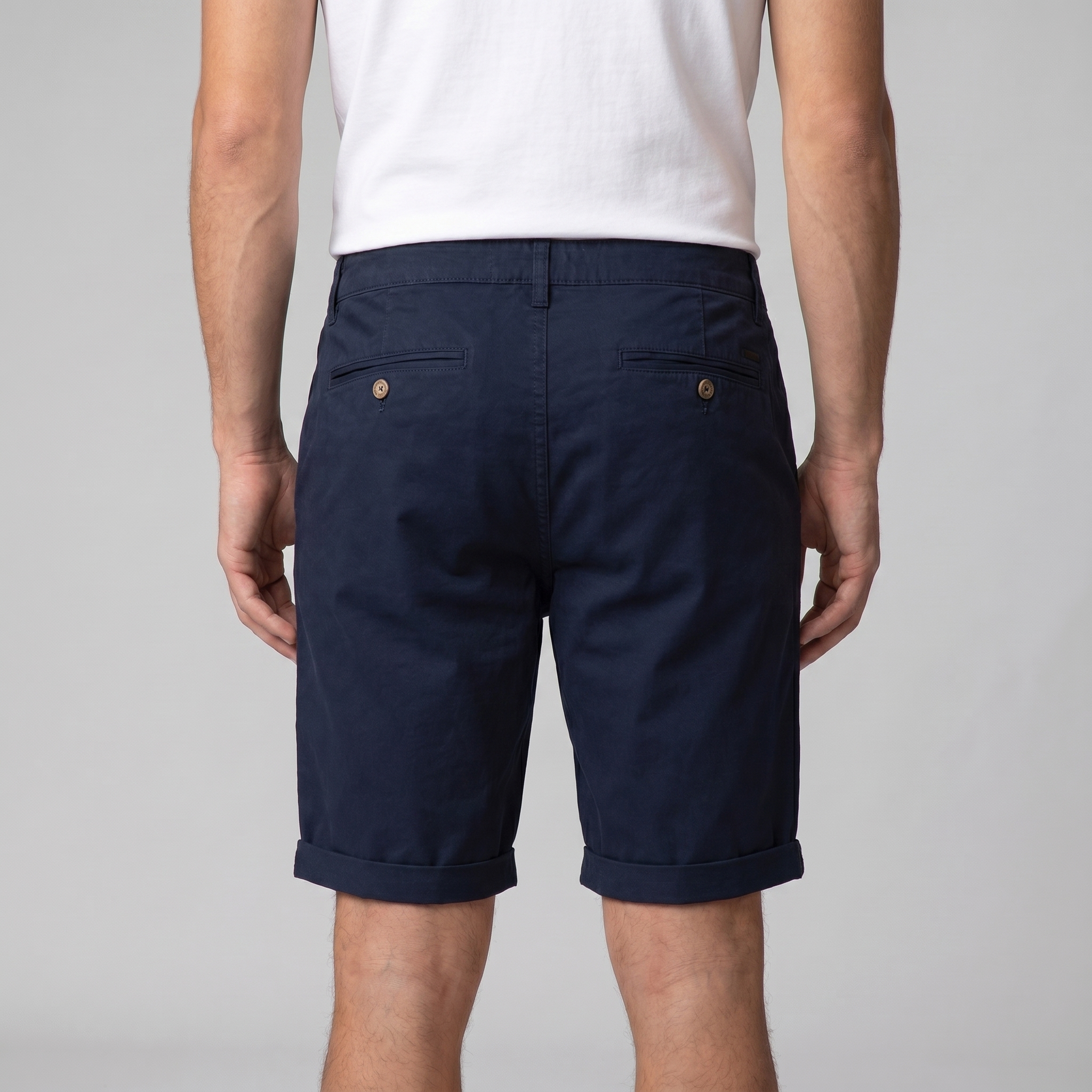 Men's Chino Shorts - Classic Fit, Cotton Fabric for Casual Wear