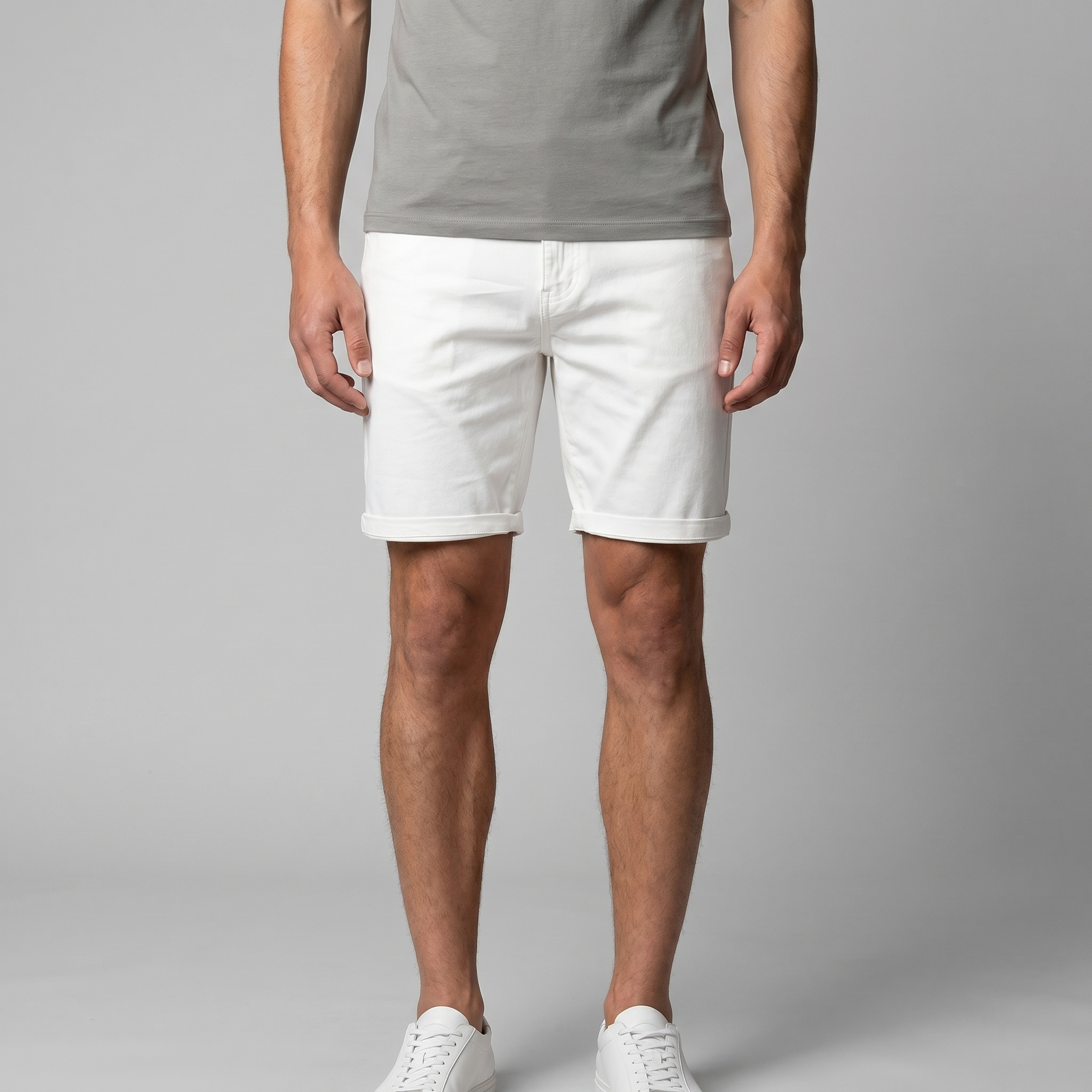 Men's Chino Shorts - Classic Fit, Cotton Fabric for Casual Wear