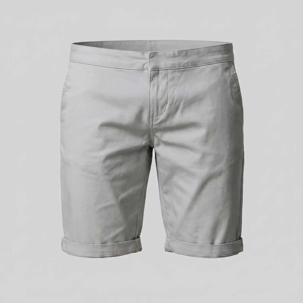 Men's Chino Shorts - Classic Fit, Cotton Fabric for Casual Wear