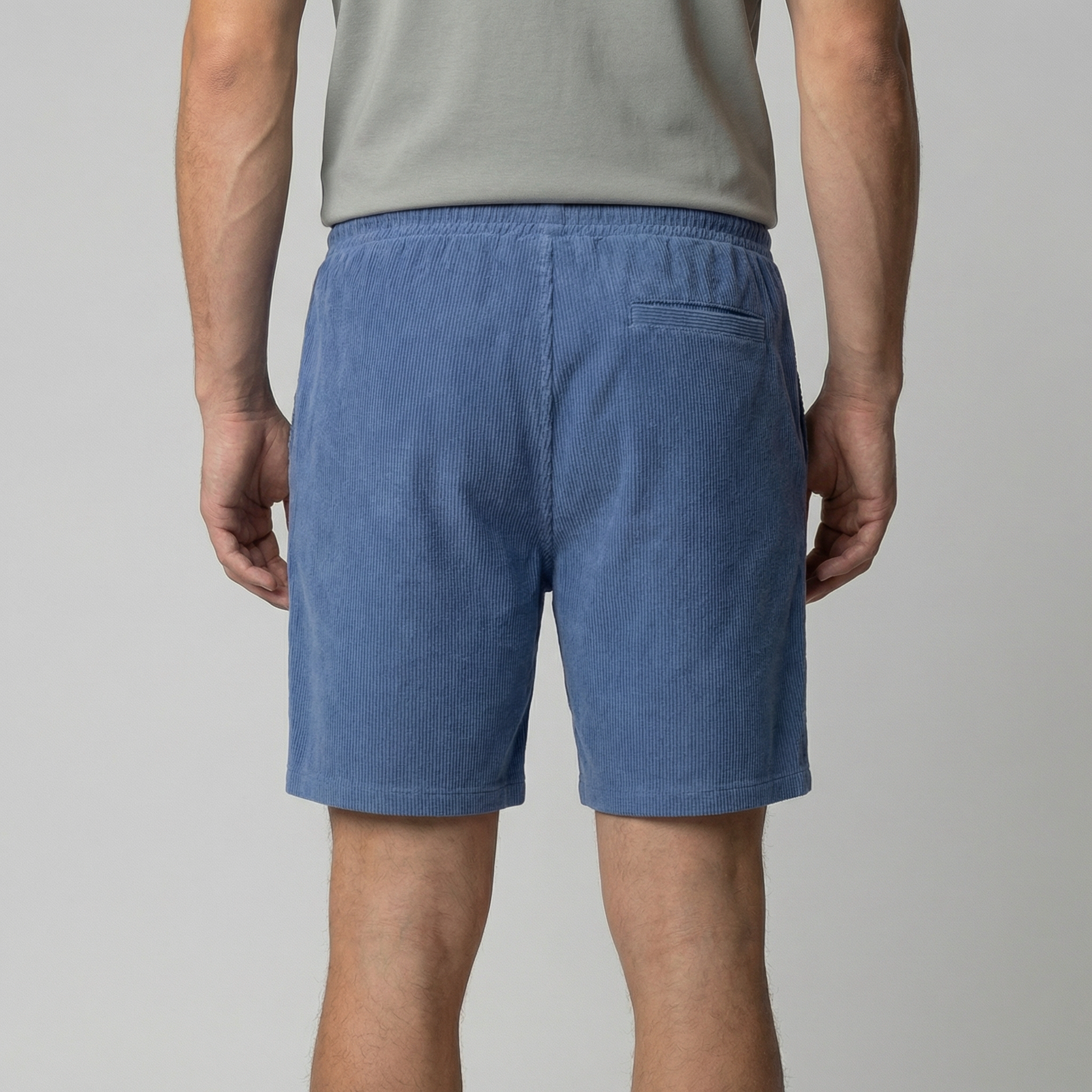 Men's Corduroy Shorts - Relaxed Fit, Casual Style for Summer Wear