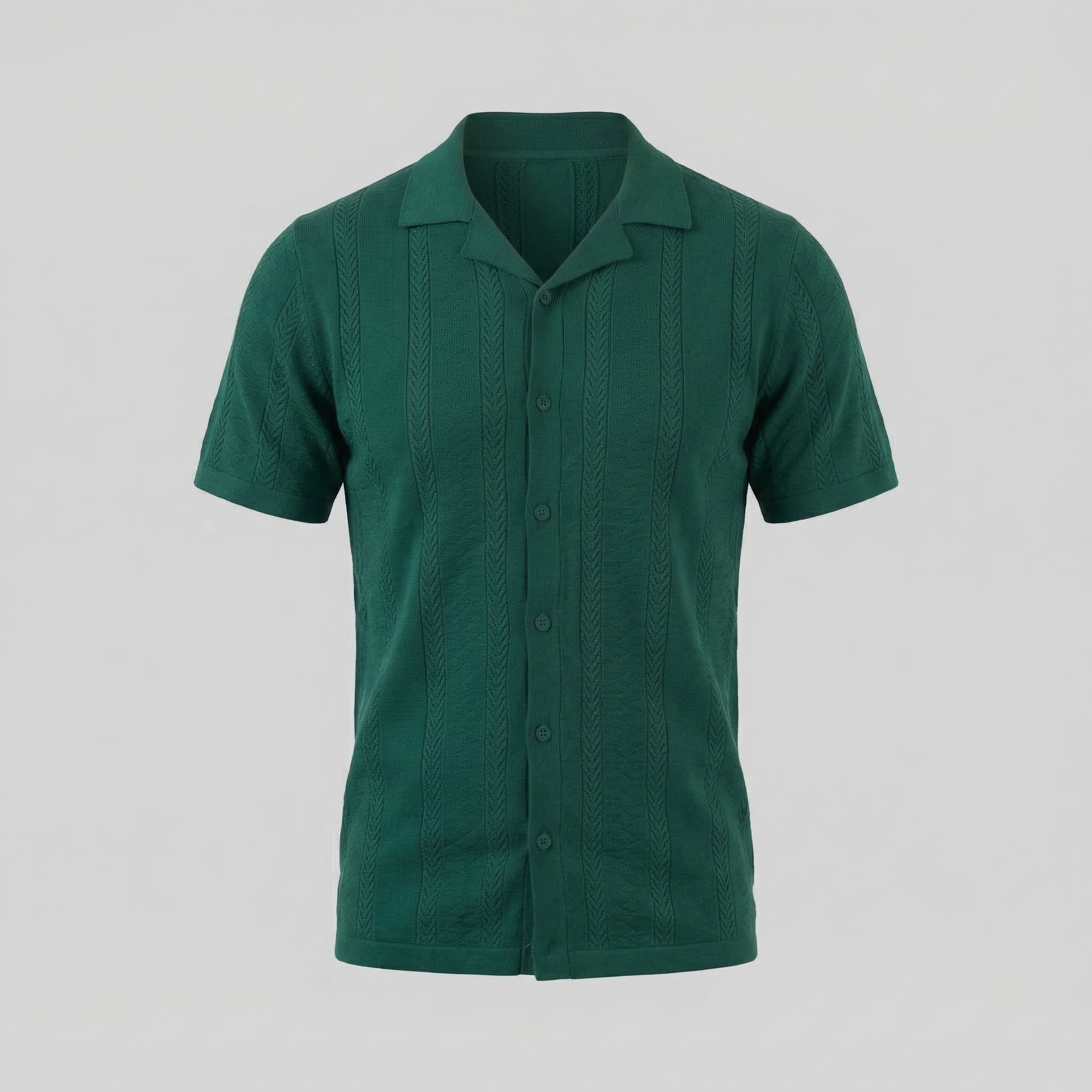 Men's Cotton Short Sleeve Summer Shirt for Casual Wear