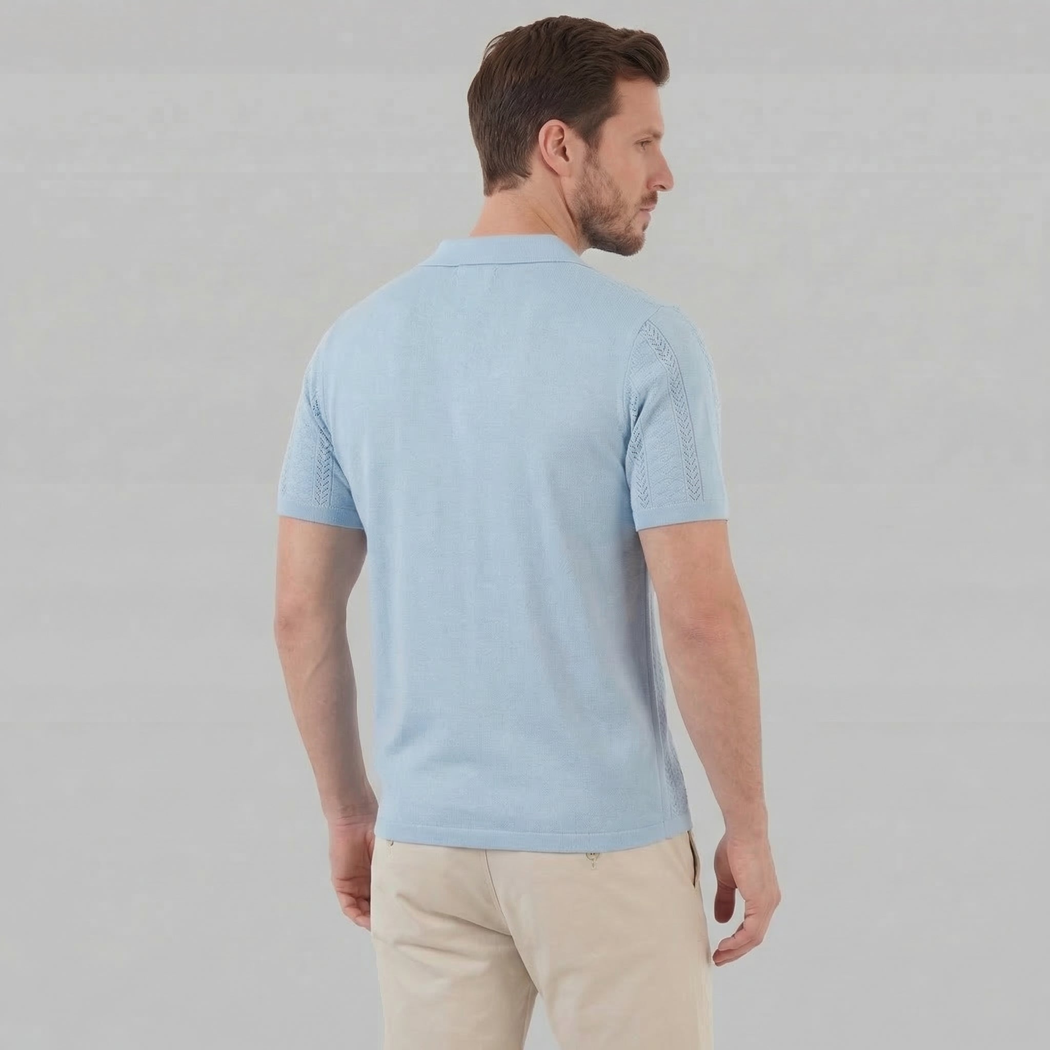 Men's Cotton Short Sleeve Summer Shirt for Casual Wear