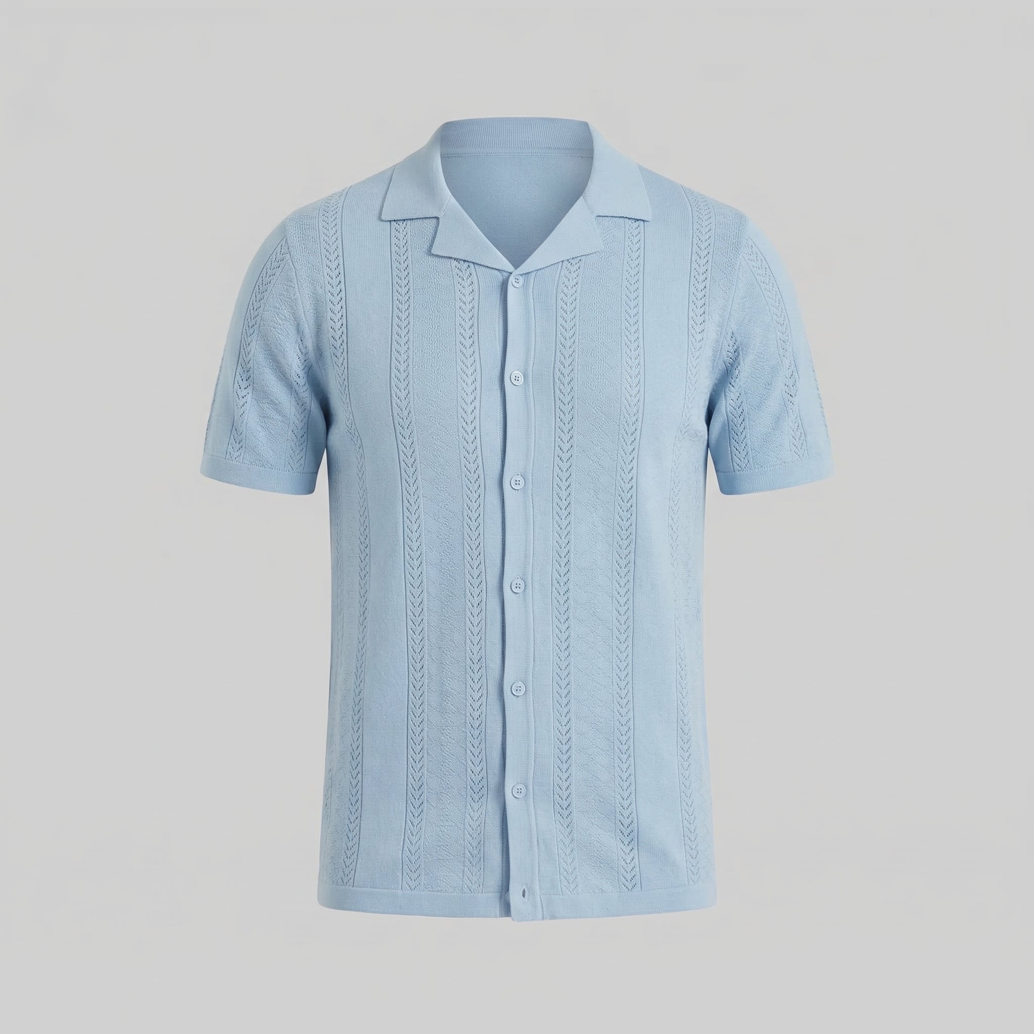 Men's Cotton Short Sleeve Summer Shirt for Casual Wear