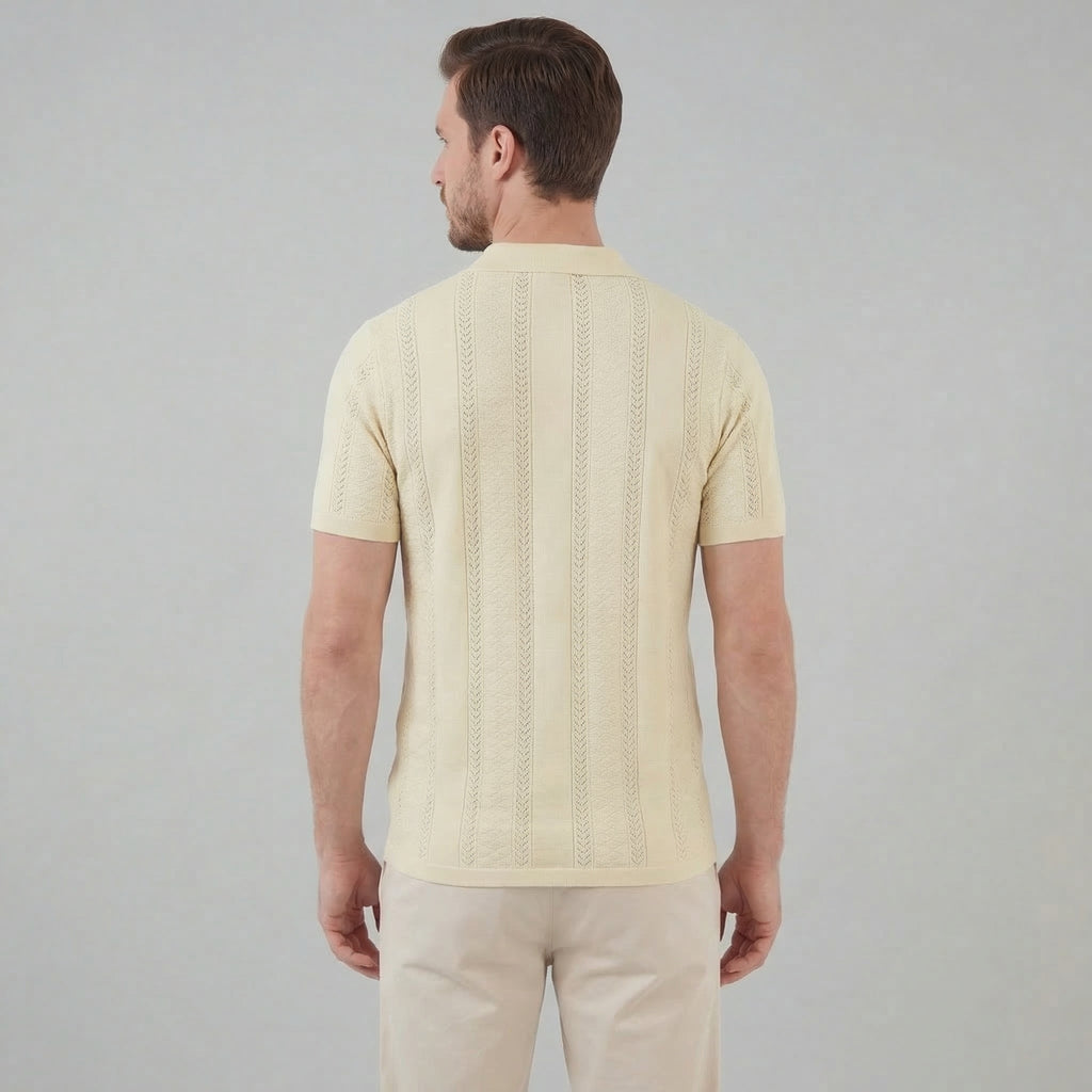 Men's Cotton Short Sleeve Summer Shirt for Casual Wear