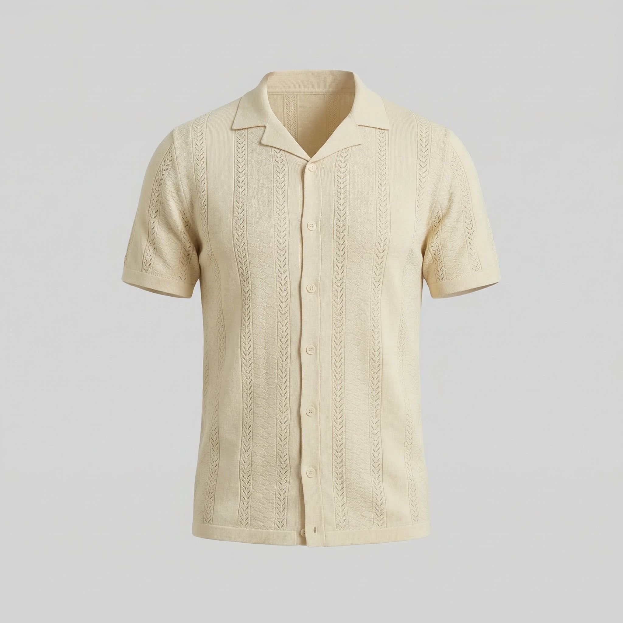 Men's Cotton Short Sleeve Summer Shirt for Casual Wear