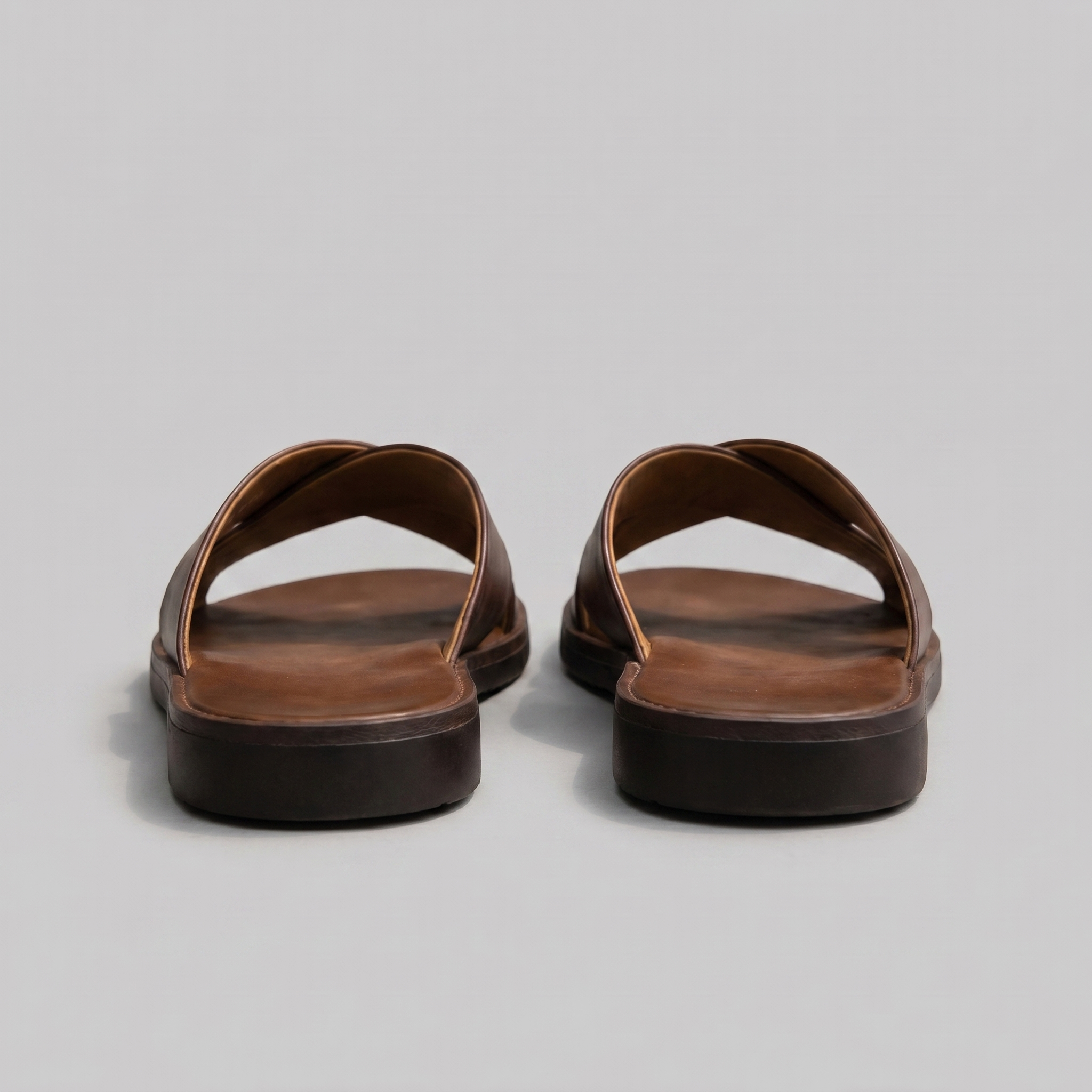 Men's Cross Strap Slide Sandals for Casual Wear - Comfortable Footwear