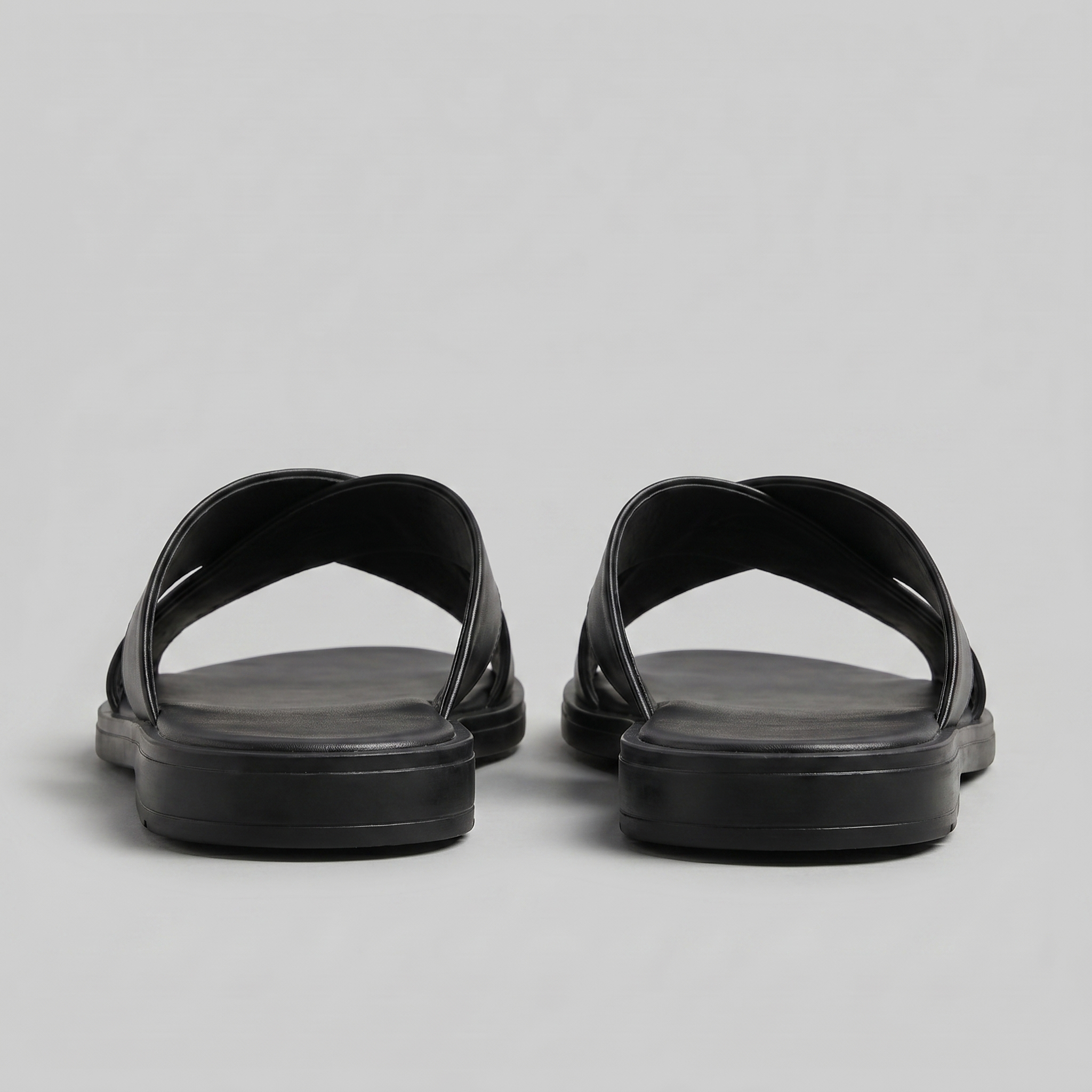 Men's Cross Strap Slide Sandals for Casual Wear - Comfortable Footwear