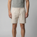 Men's Drawstring Waist Lounge Shorts - Comfortable Cotton Casual Wear