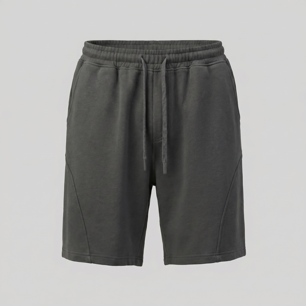Men's Jogger Shorts - Relaxed Fit Cotton Blend for Casual Wear