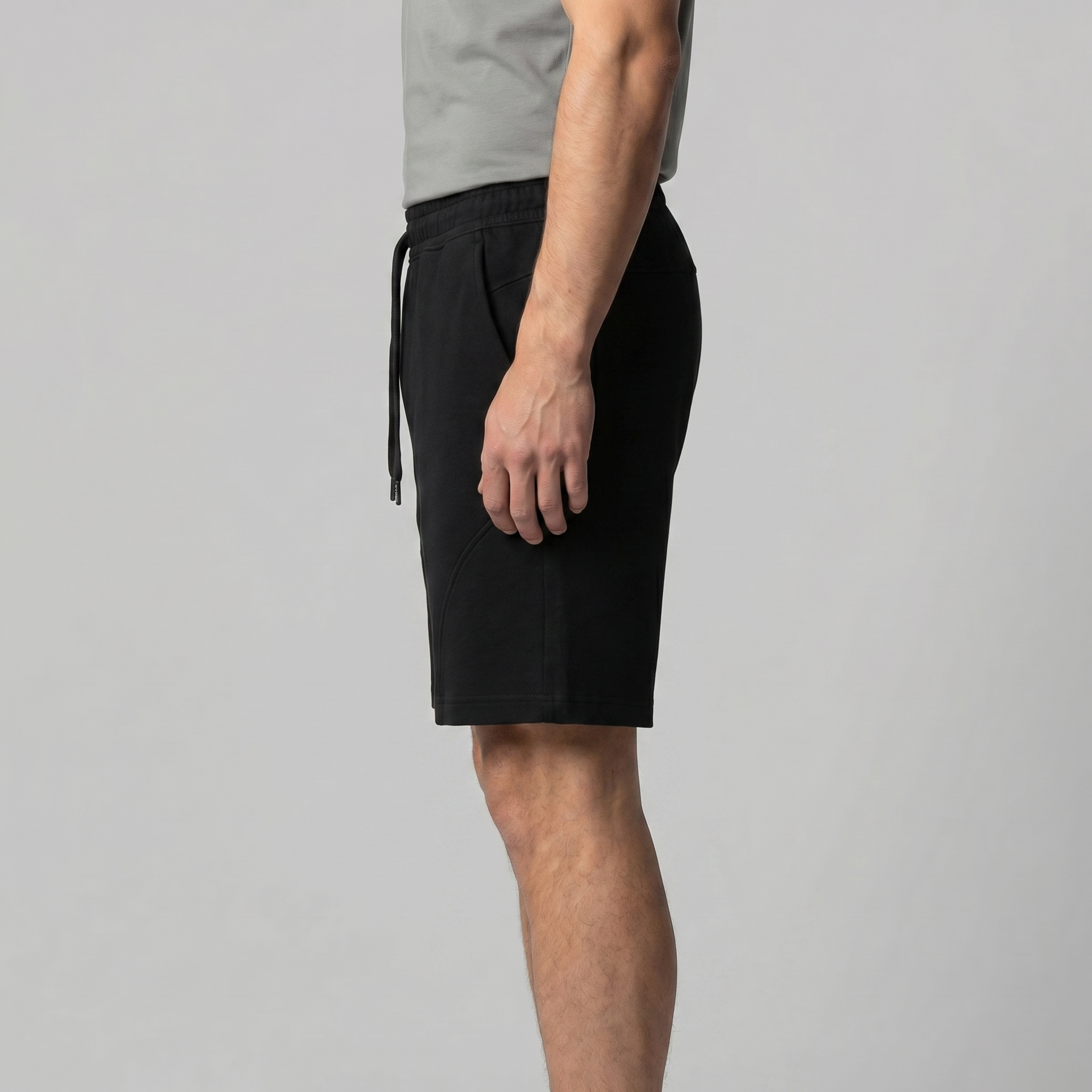Men's Jogger Shorts - Relaxed Fit Cotton Blend for Casual Wear