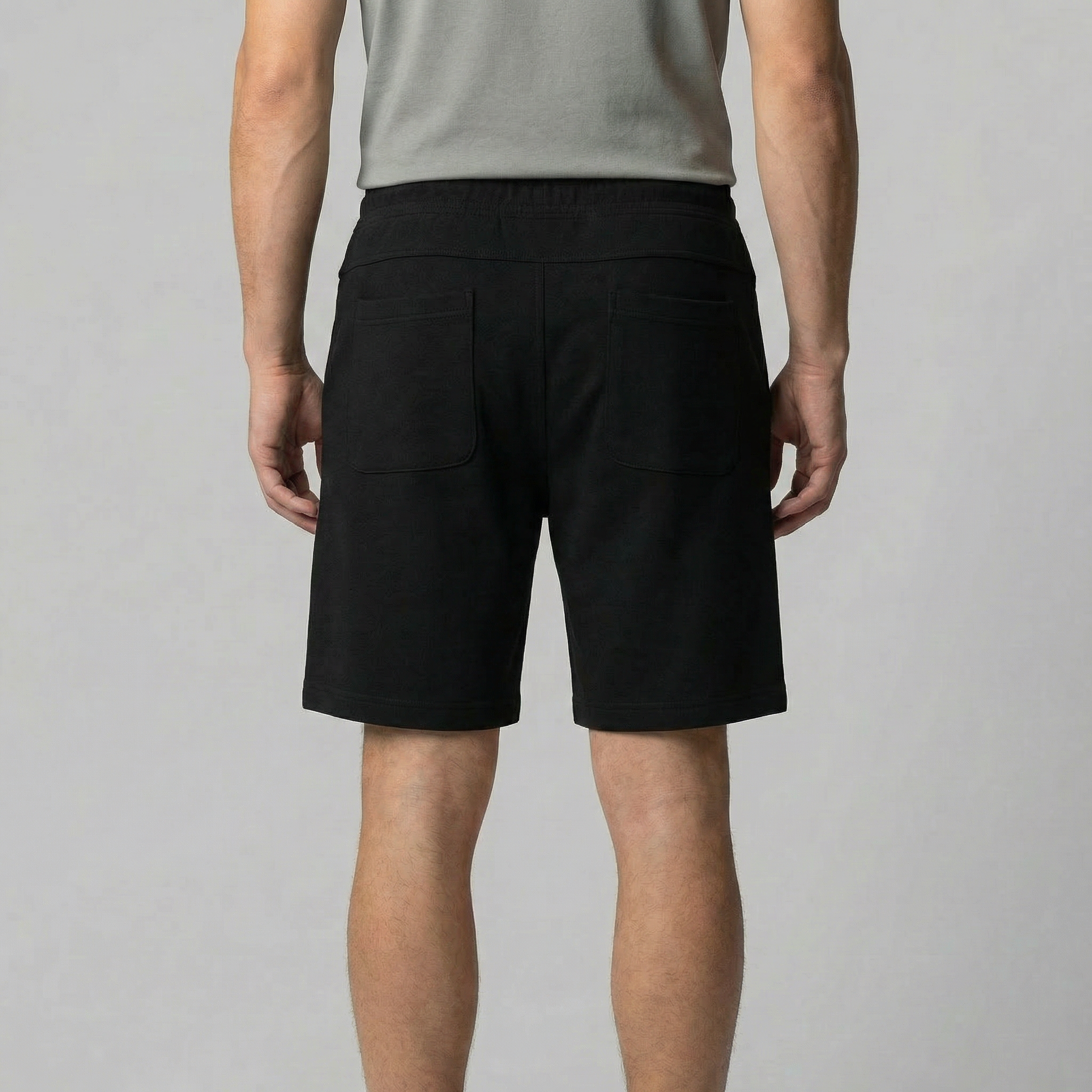Men's Jogger Shorts - Relaxed Fit Cotton Blend for Casual Wear