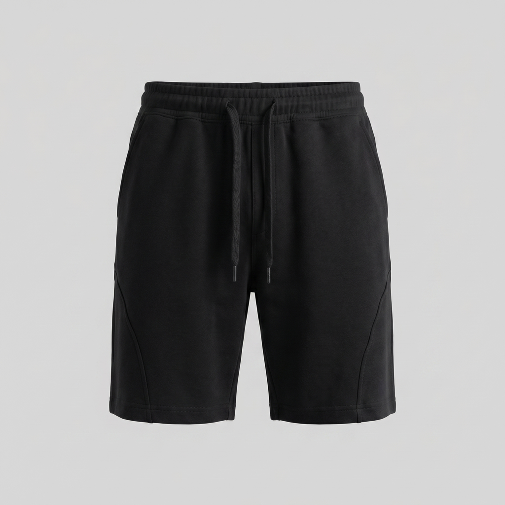 Men's Jogger Shorts - Relaxed Fit Cotton Blend for Casual Wear