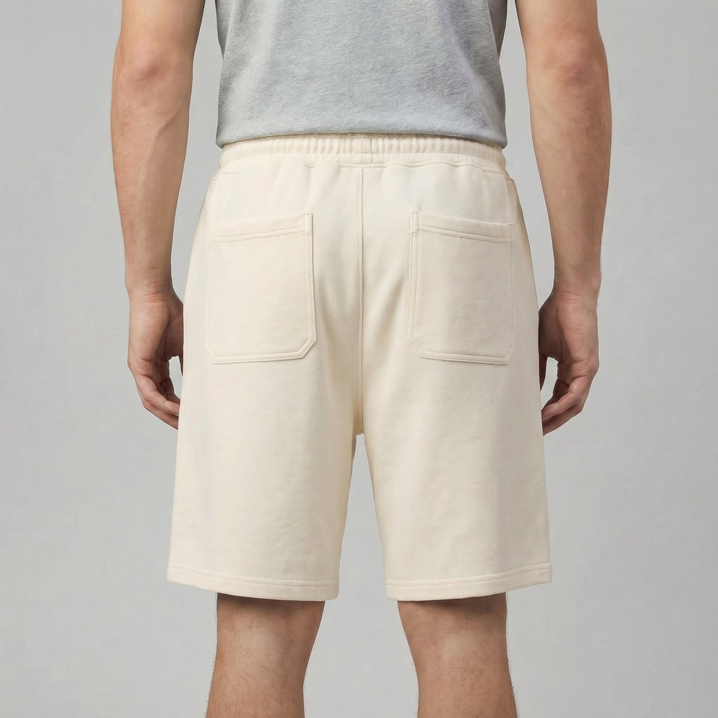 Men's Jogger Shorts - Relaxed Fit Cotton Blend for Casual Wear