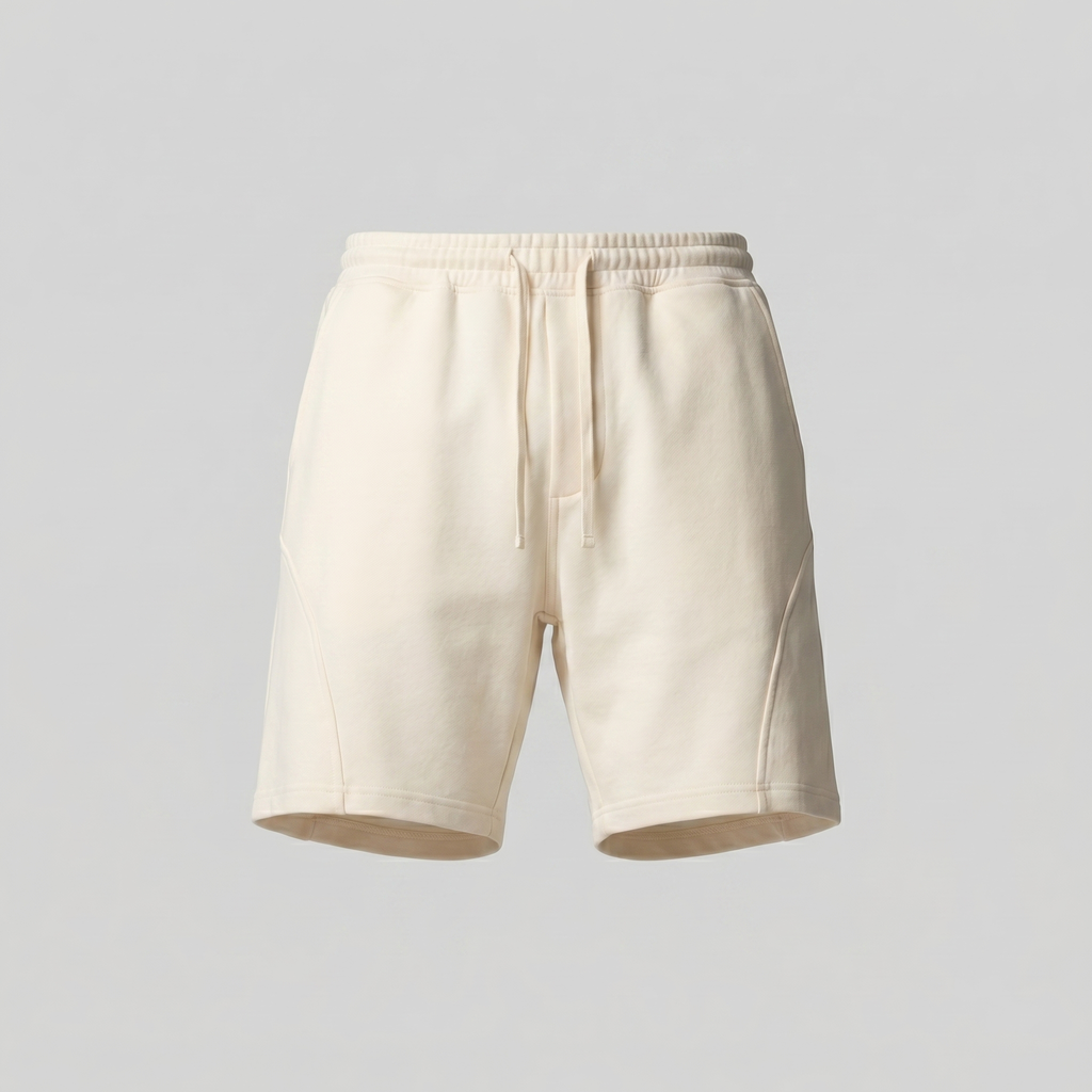 Men's Jogger Shorts - Relaxed Fit Cotton Blend for Casual Wear