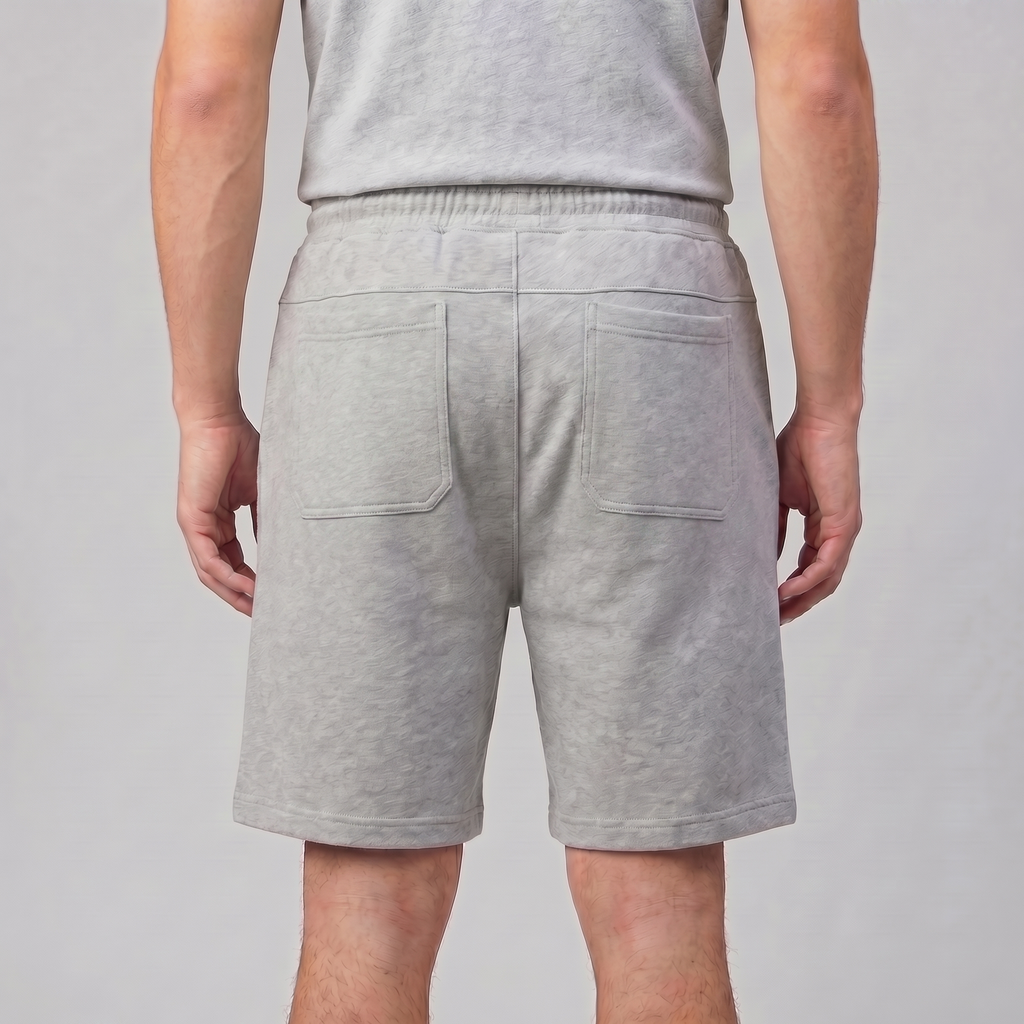 Men's Jogger Shorts - Relaxed Fit Cotton Blend for Casual Wear