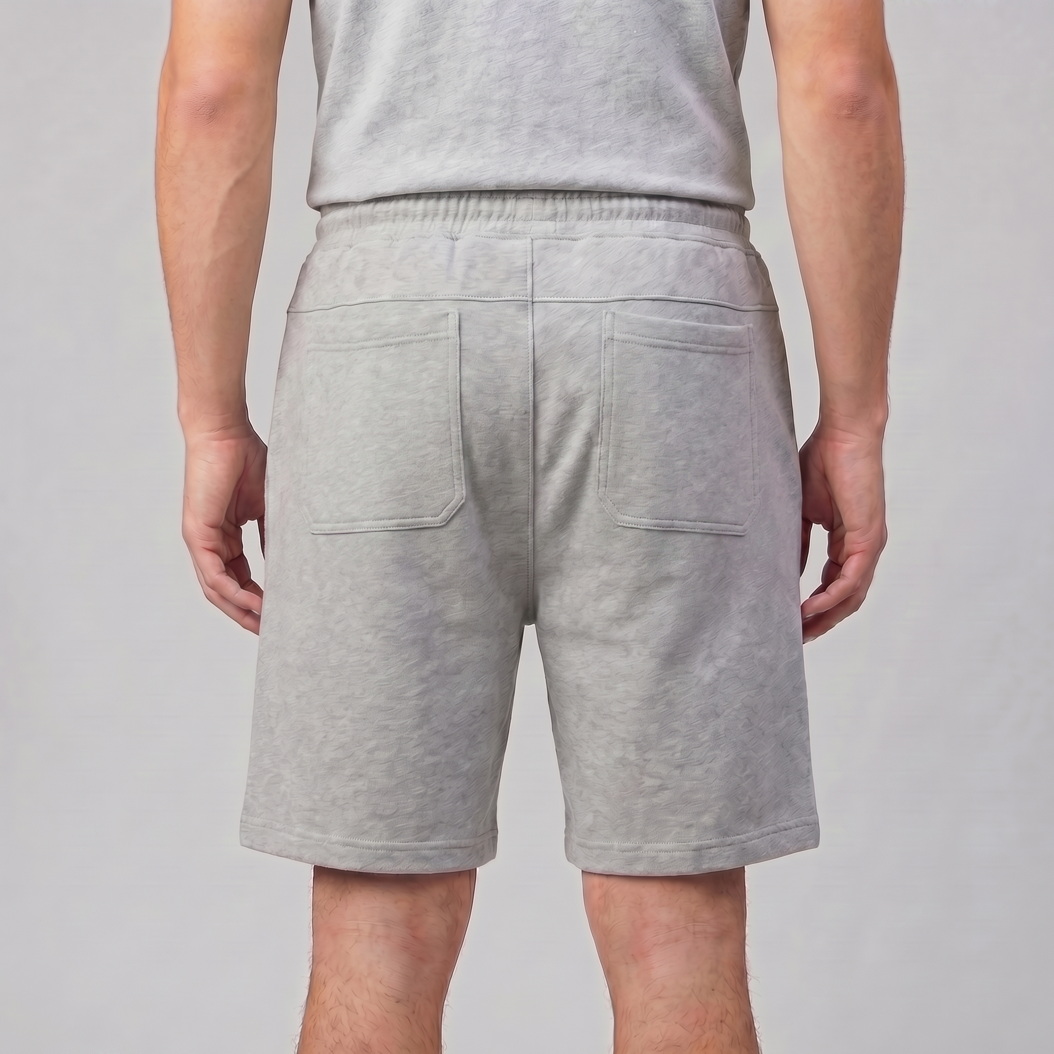 Men's Jogger Shorts - Relaxed Fit Cotton Blend for Casual Wear