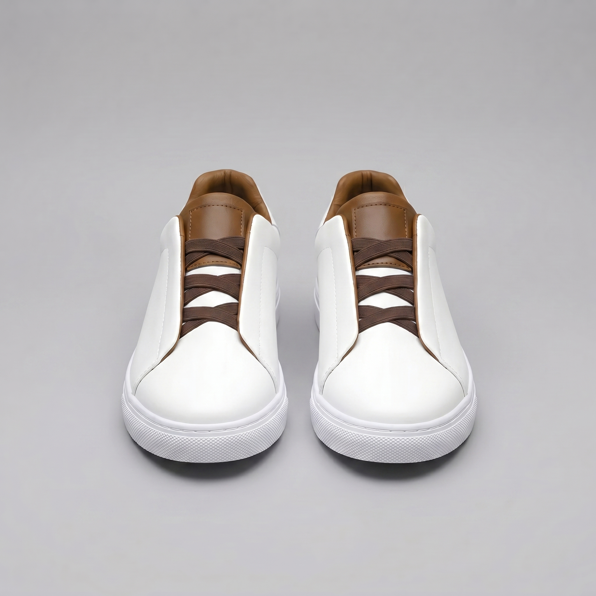 Men's Lace-Free Classic Sneakers - Casual Footwear for Everyday Wear