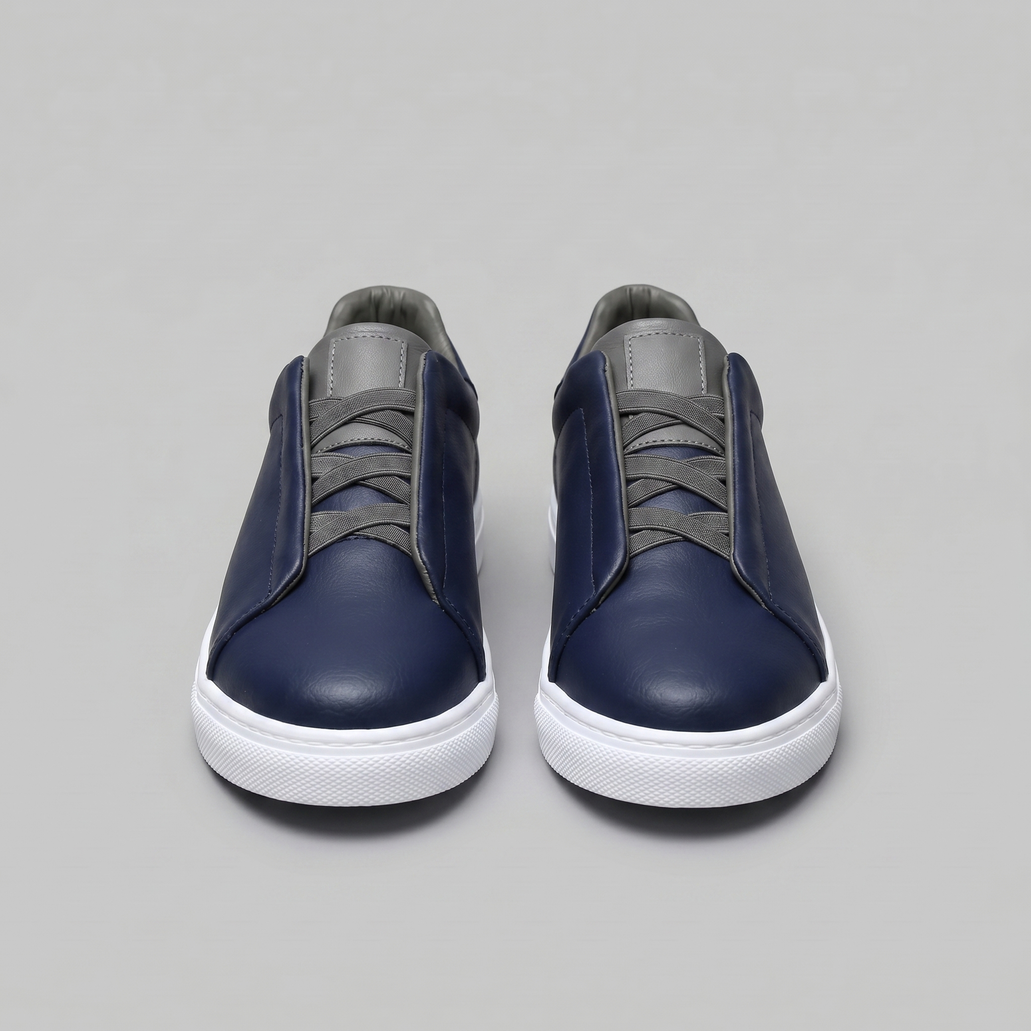 Men's Lace-Free Classic Sneakers - Casual Footwear for Everyday Wear