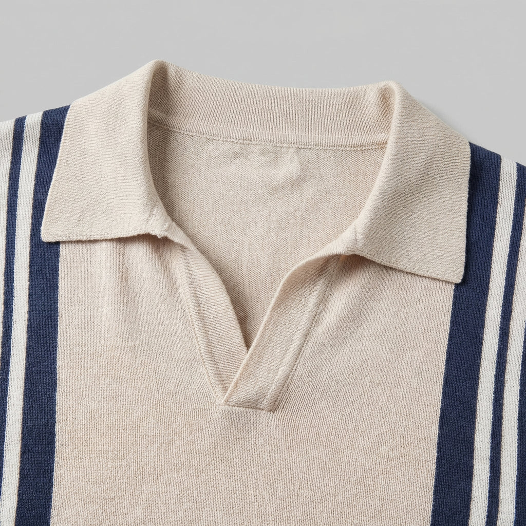 Men's Lightweight Breathable Short Sleeve Polo Shirt for Casual Wear
