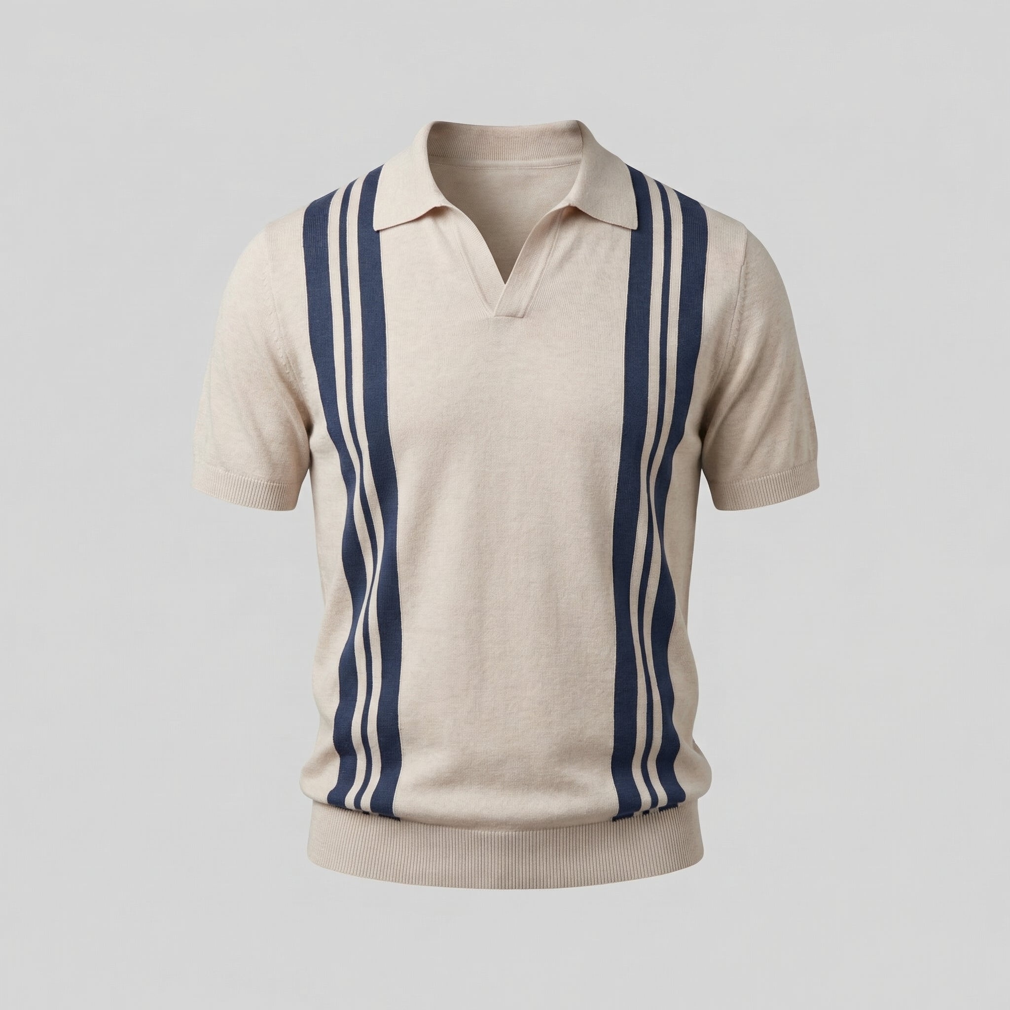 Men's Lightweight Breathable Short Sleeve Polo Shirt for Casual Wear