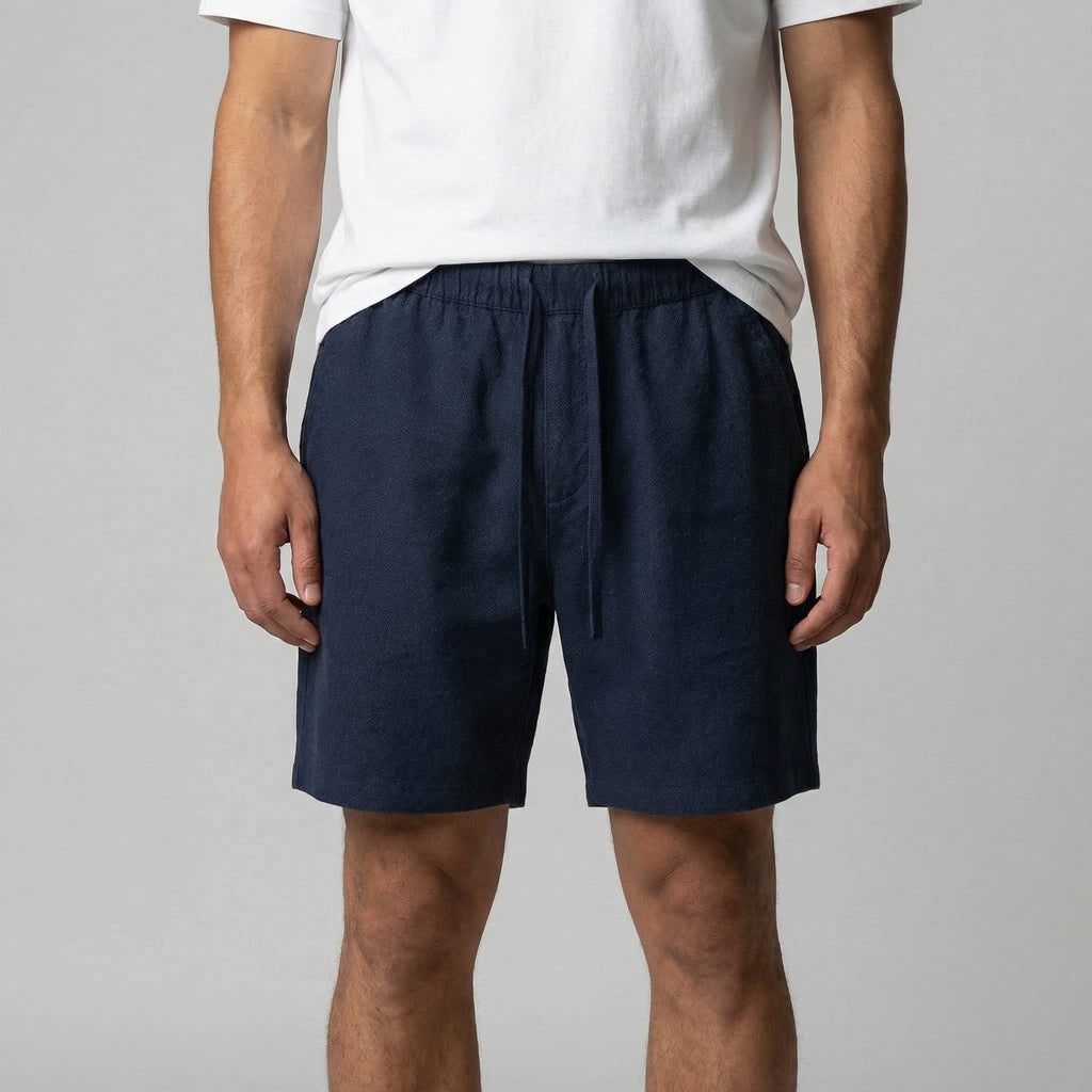 Men's Lightweight Cotton Summer Shorts for Casual Wear and Outdoor Activities