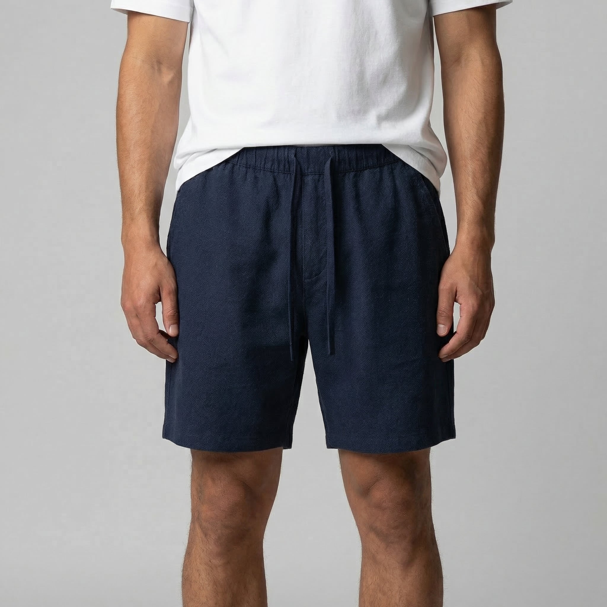 Men's Lightweight Cotton Summer Shorts for Casual Wear and Outdoor Activities