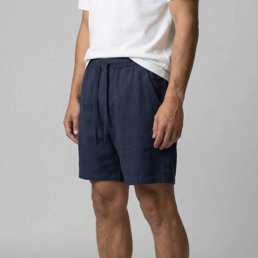Men's Lightweight Cotton Summer Shorts for Casual Wear and Outdoor Activities