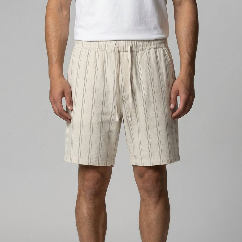 Men's Lightweight Cotton Summer Shorts for Casual Wear and Outdoor Activities