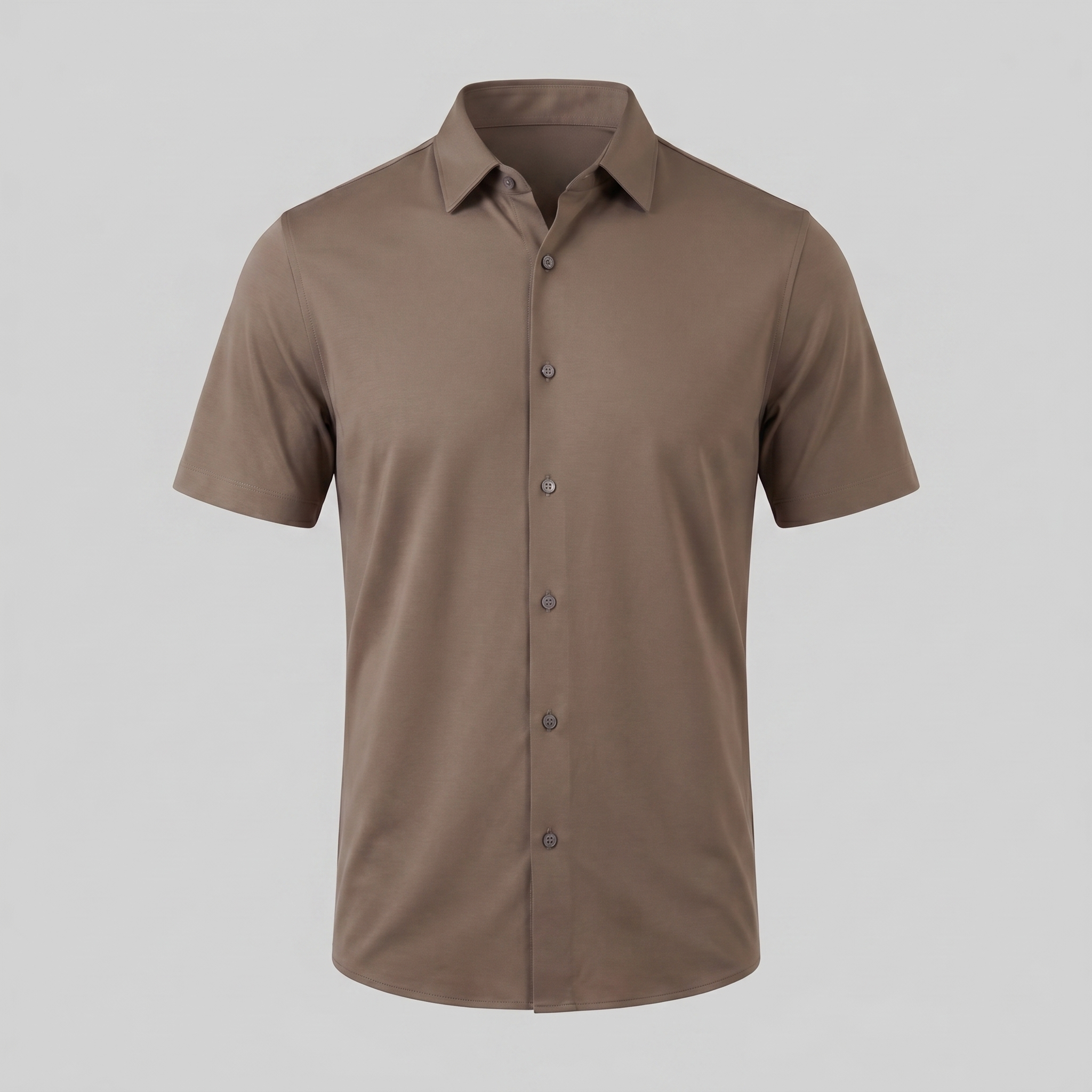Men's Lightweight Stretch Cotton Summer Shirt for Casual Wear