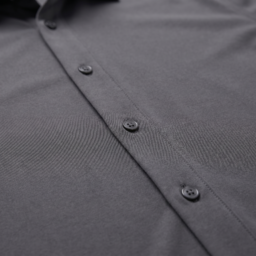 Men's Lightweight Stretch Cotton Summer Shirt for Casual Wear
