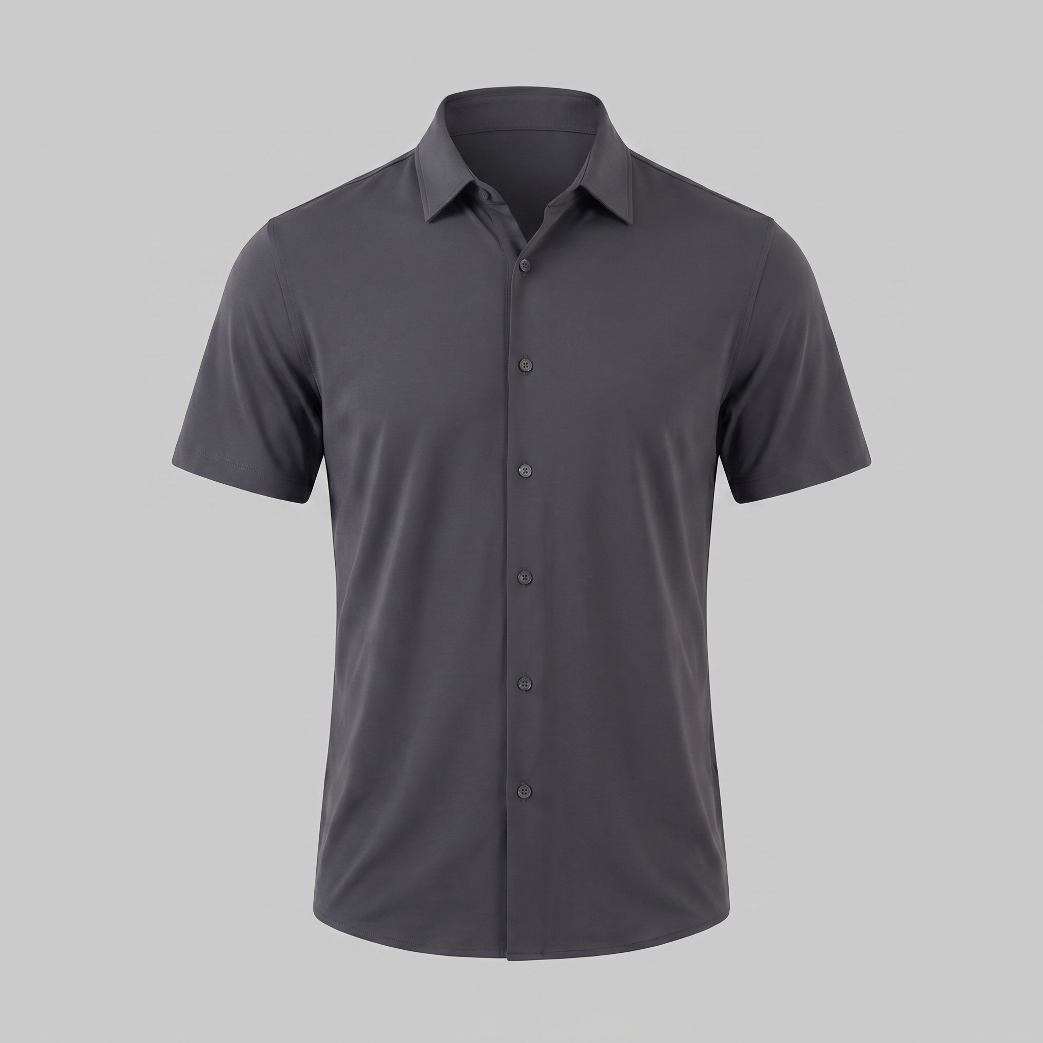 Men's Lightweight Stretch Cotton Summer Shirt for Casual Wear