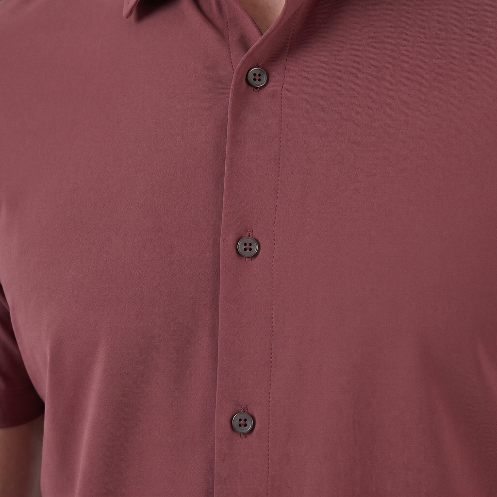 Men's Lightweight Stretch Cotton Summer Shirt for Casual Wear