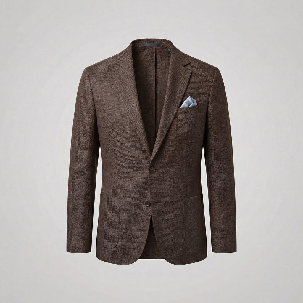 Men's Linen Blazer Jacket - Casual Style for Everyday Wear
