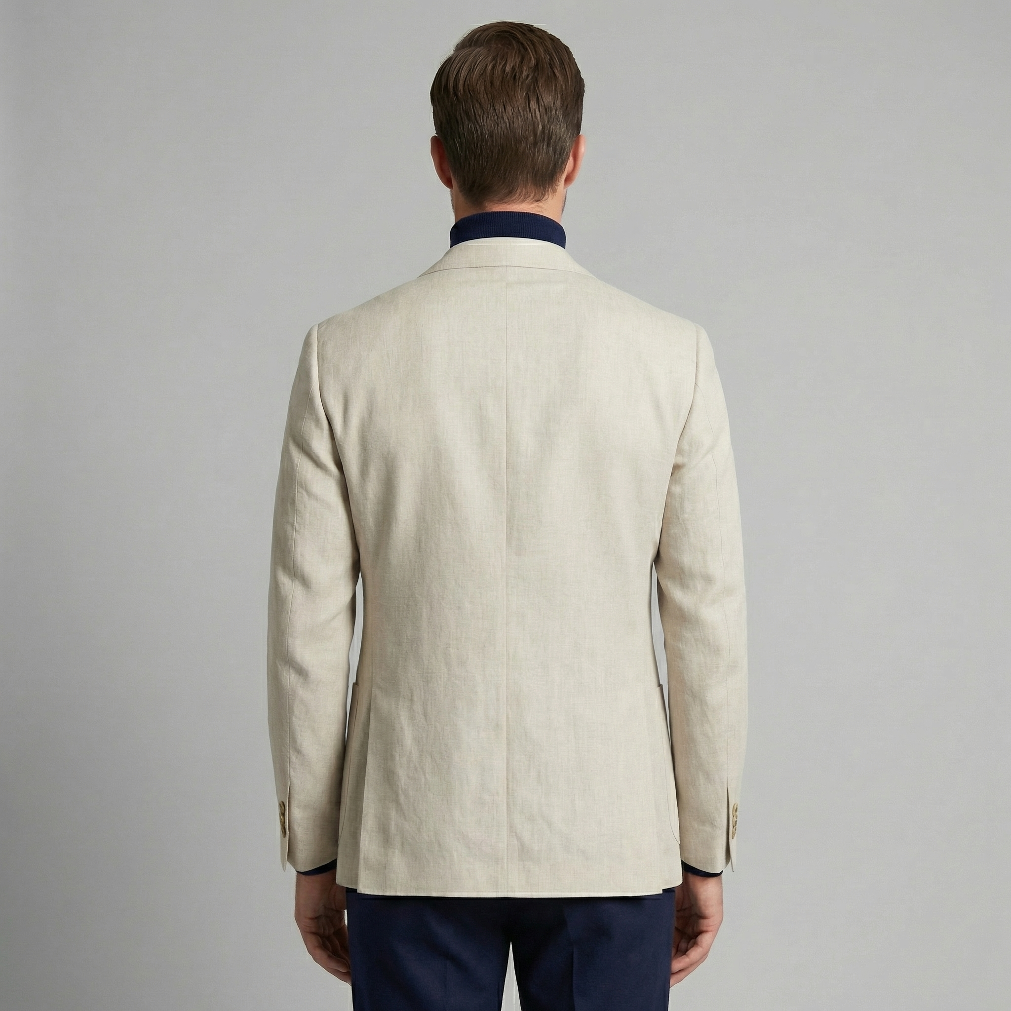 Men's Linen Blazer Jacket - Casual Style for Everyday Wear